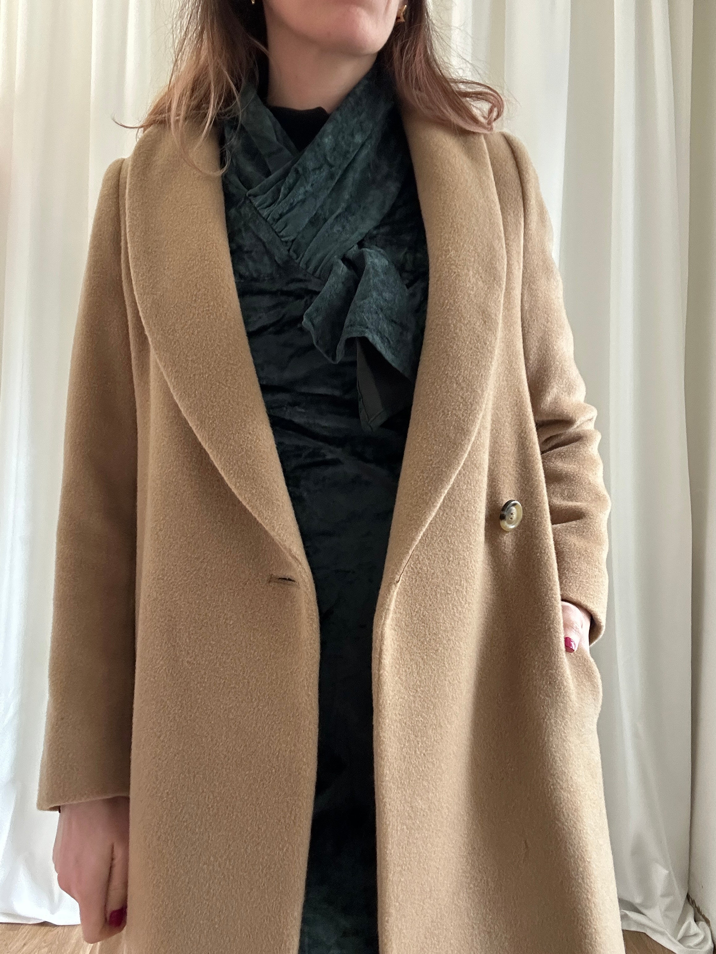 Loropiana Camel Coat