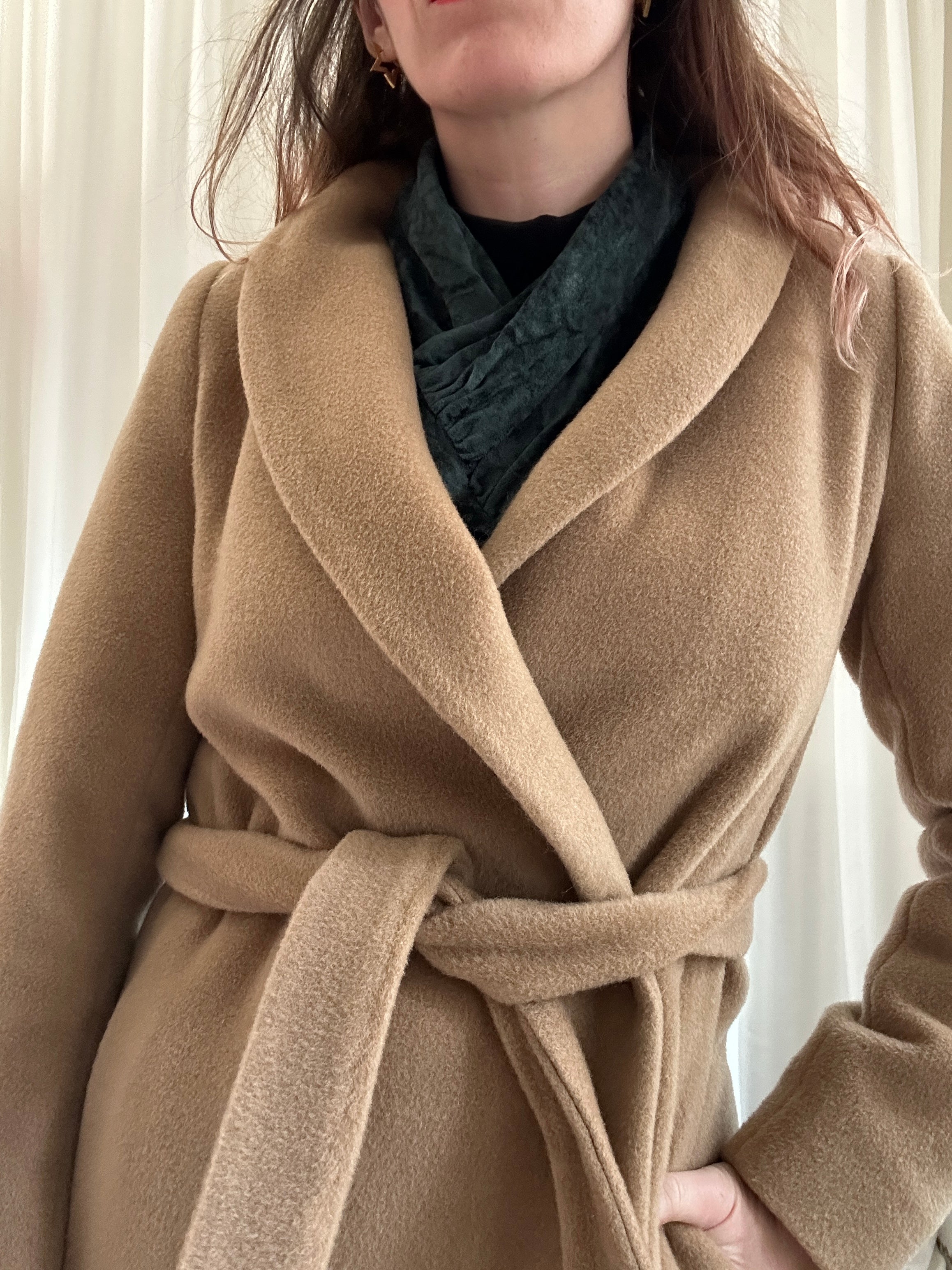 Loropiana Camel Coat