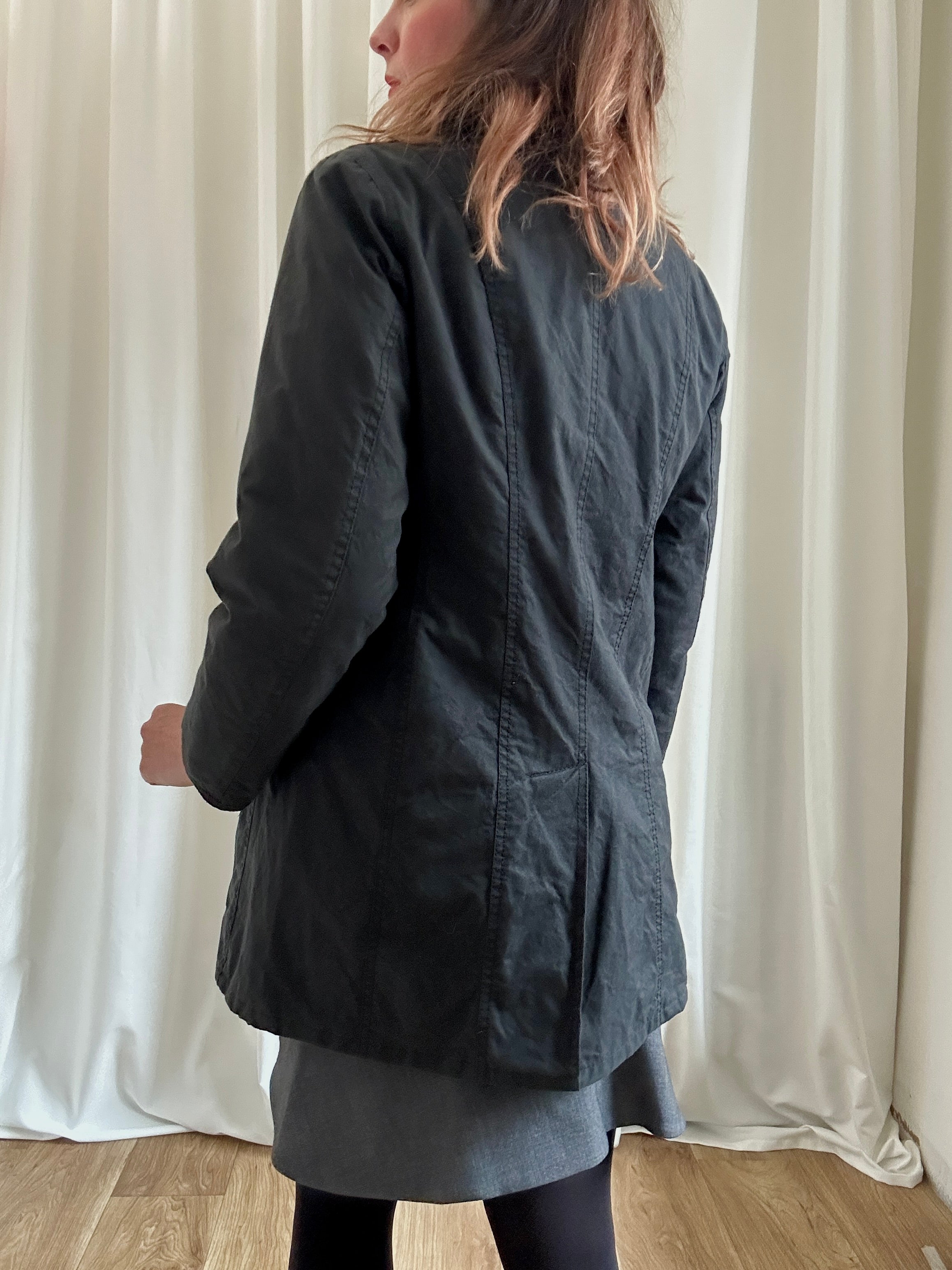 Barbour Waxed Black