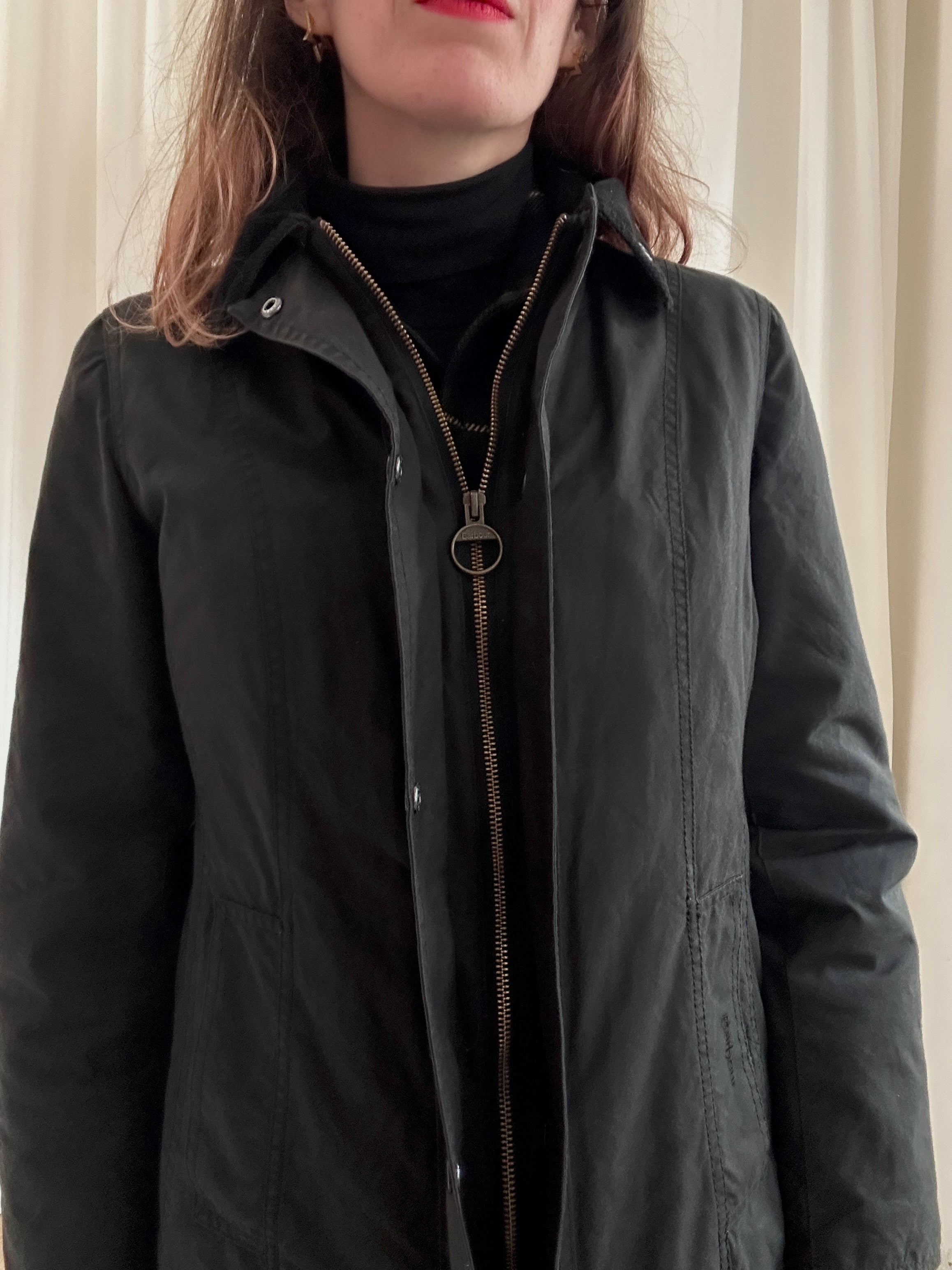 Barbour Waxed Black