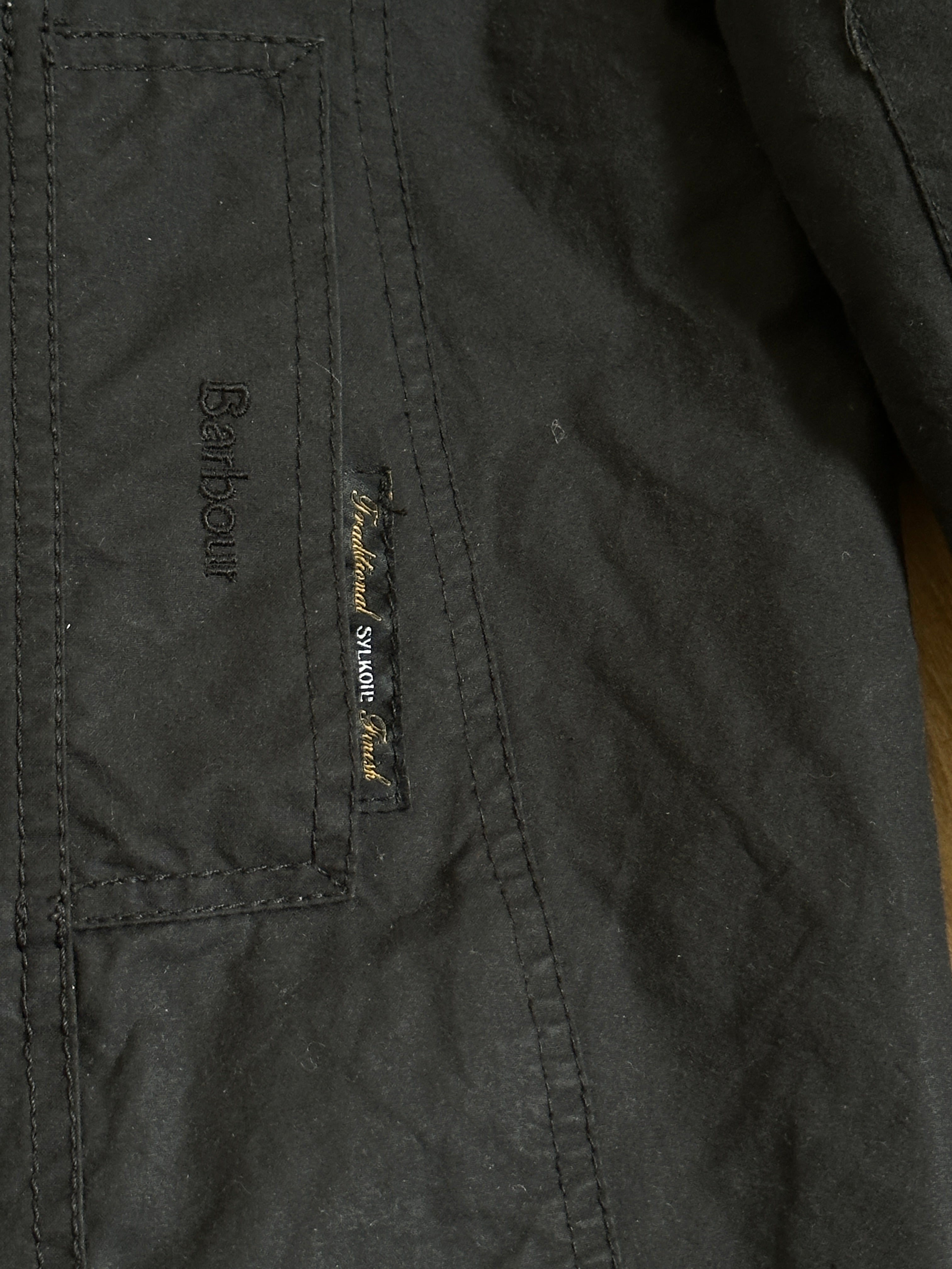 Barbour Waxed Black