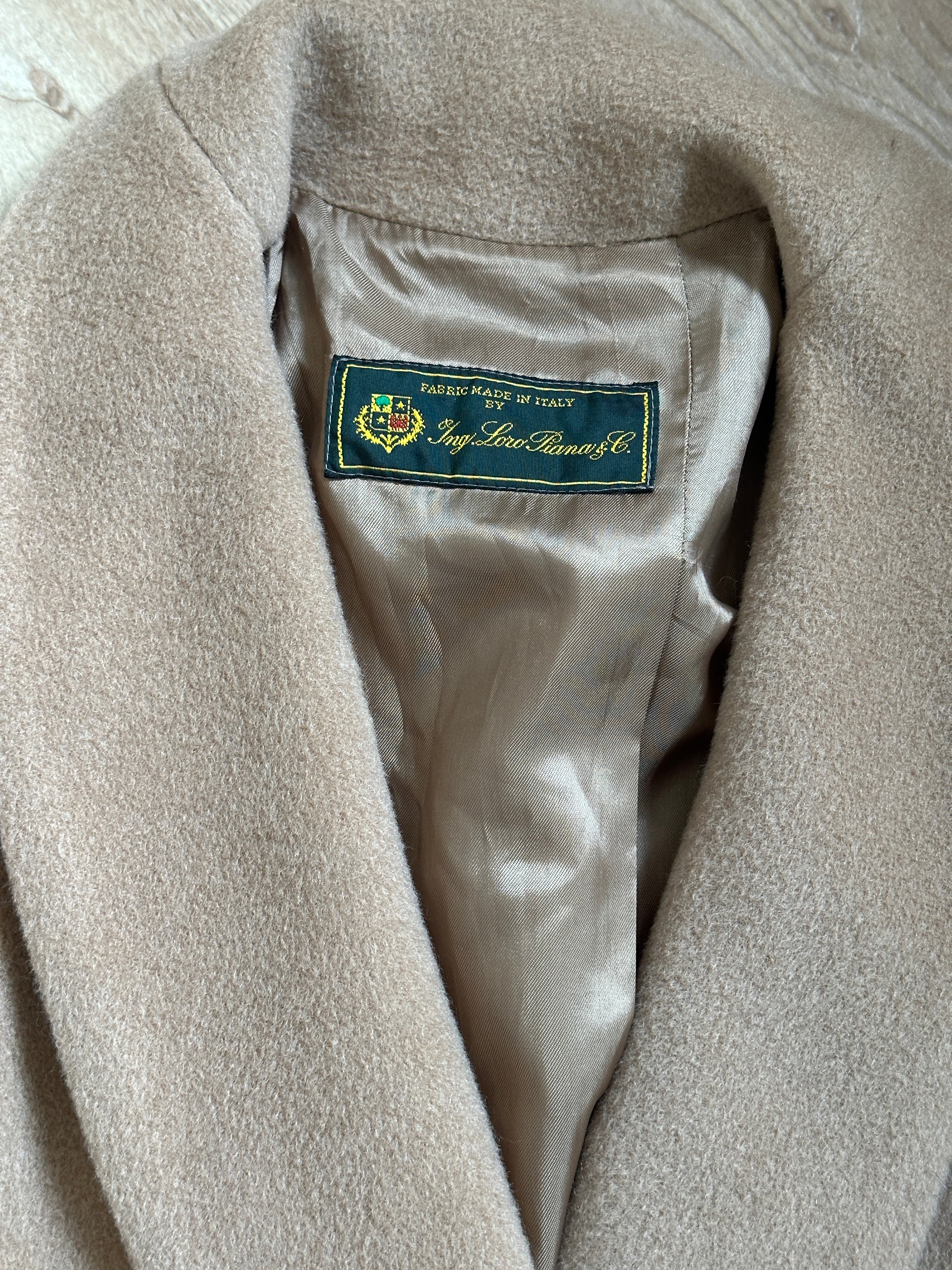Loropiana Camel Coat