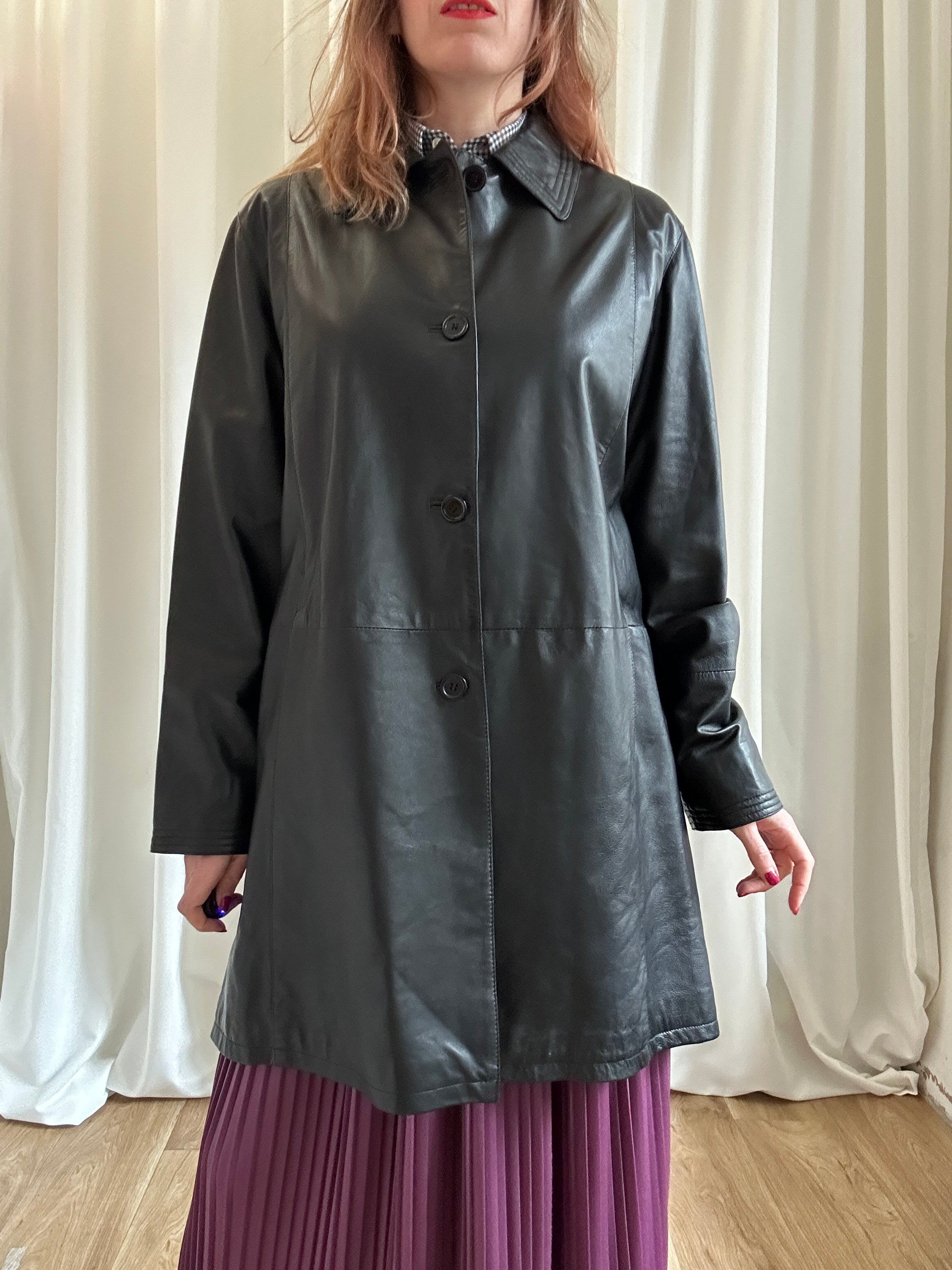 Real Leather Coat