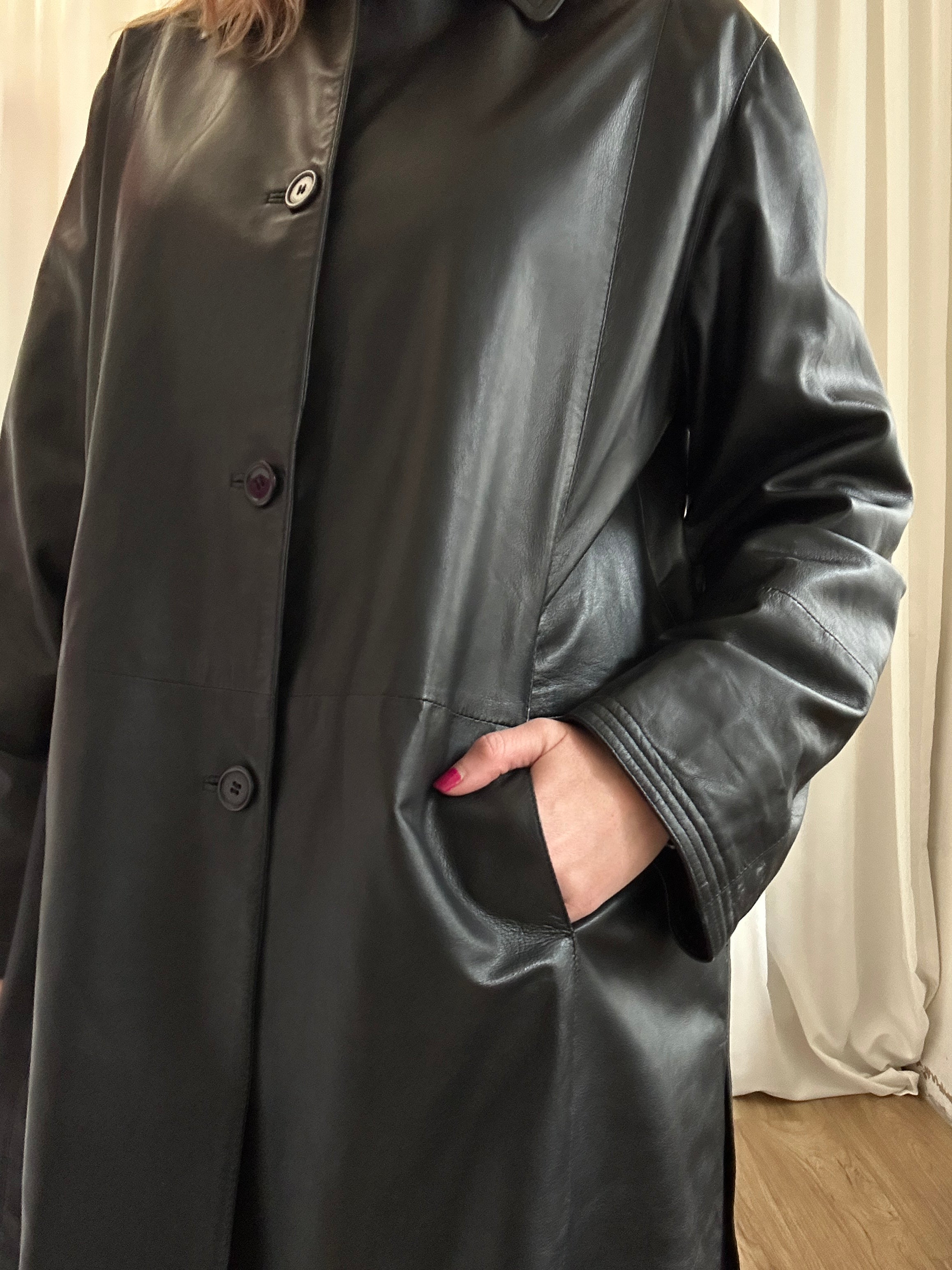 Real Leather Coat