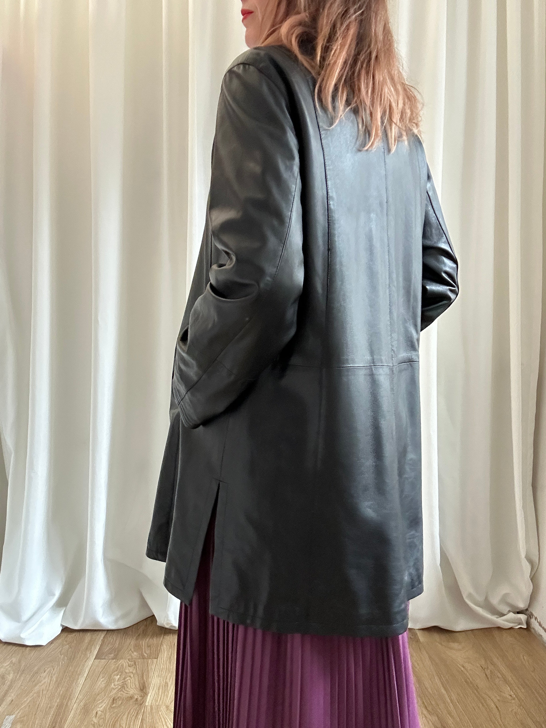 Real Leather Coat