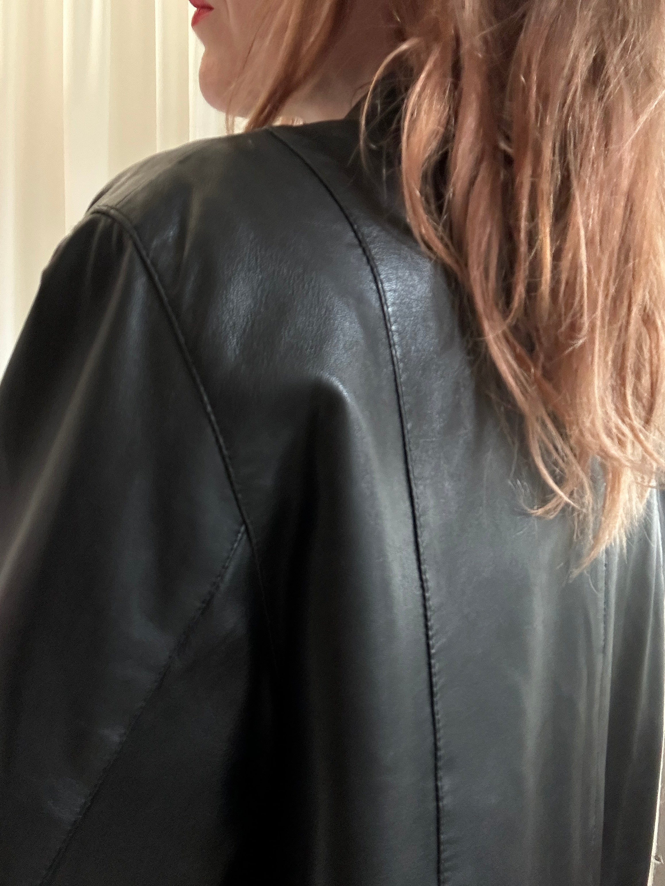 Real Leather Coat