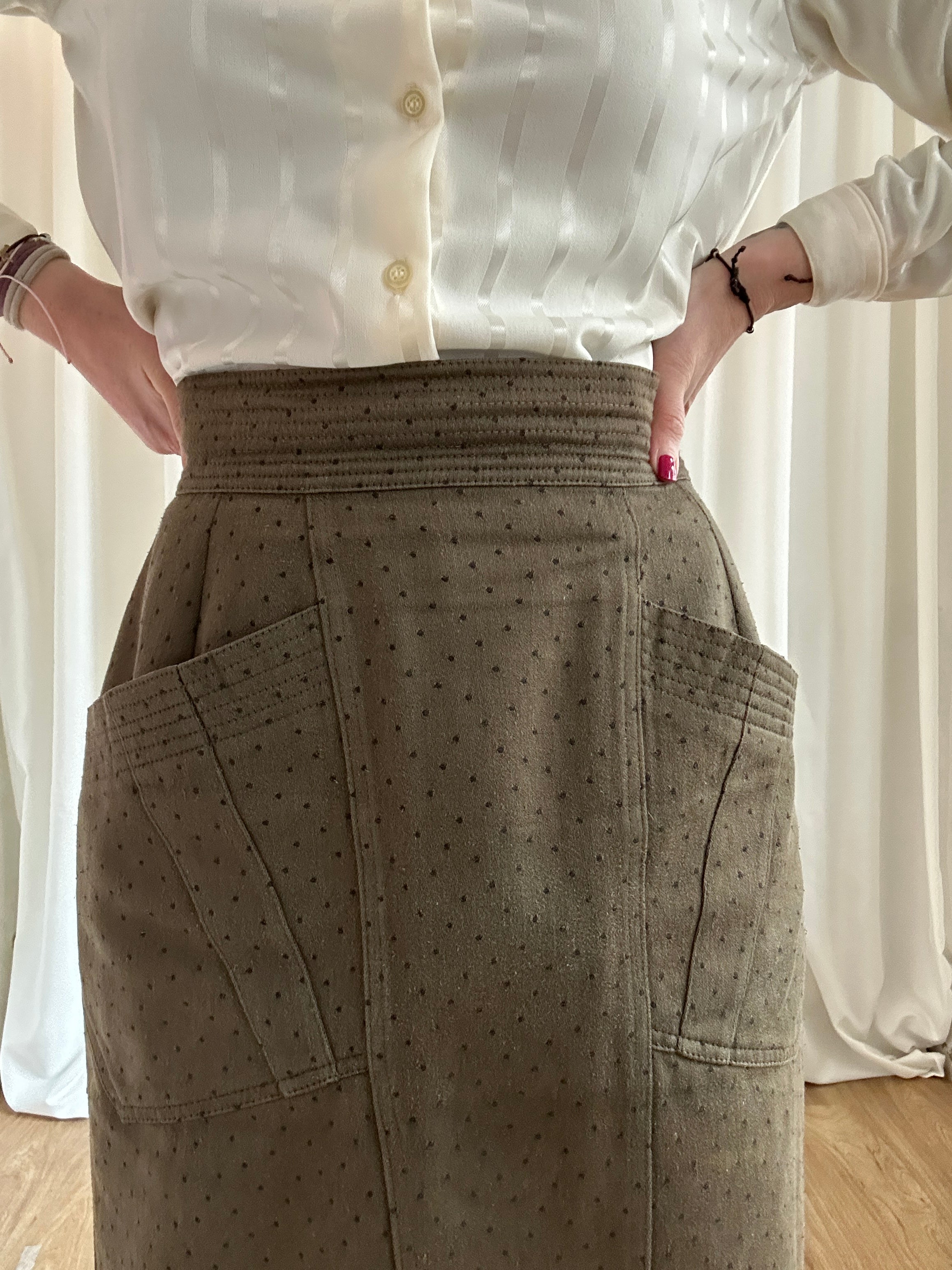 Fendi Pois Skirt