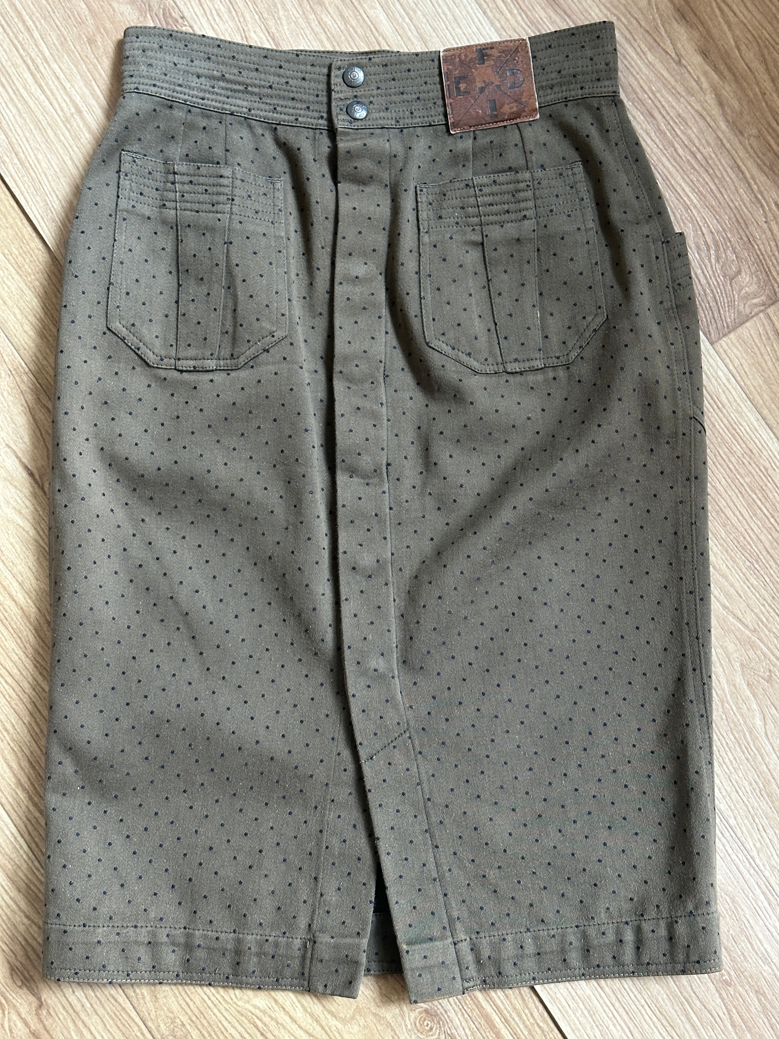 Fendi Pois Skirt