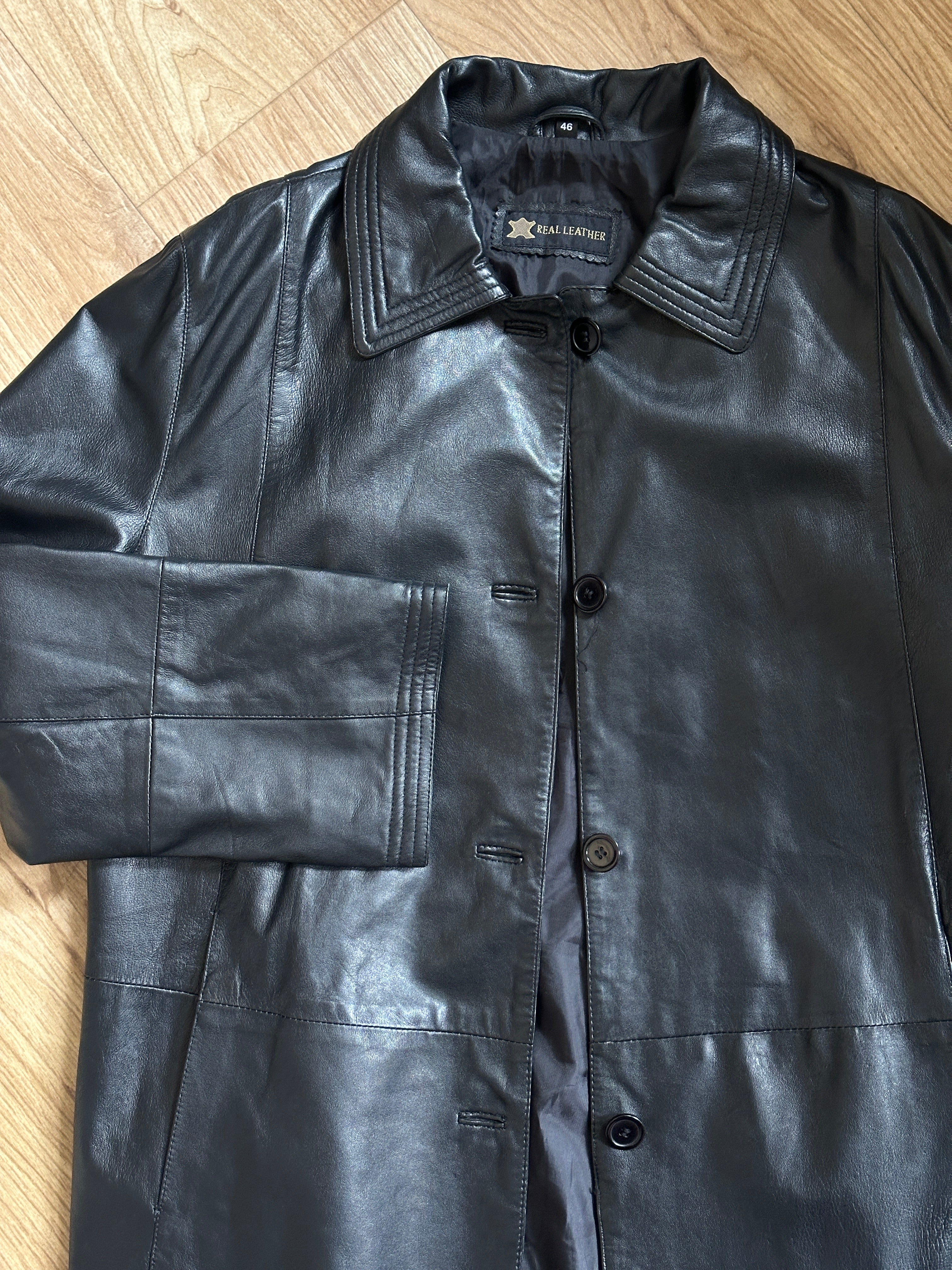 Real Leather Coat