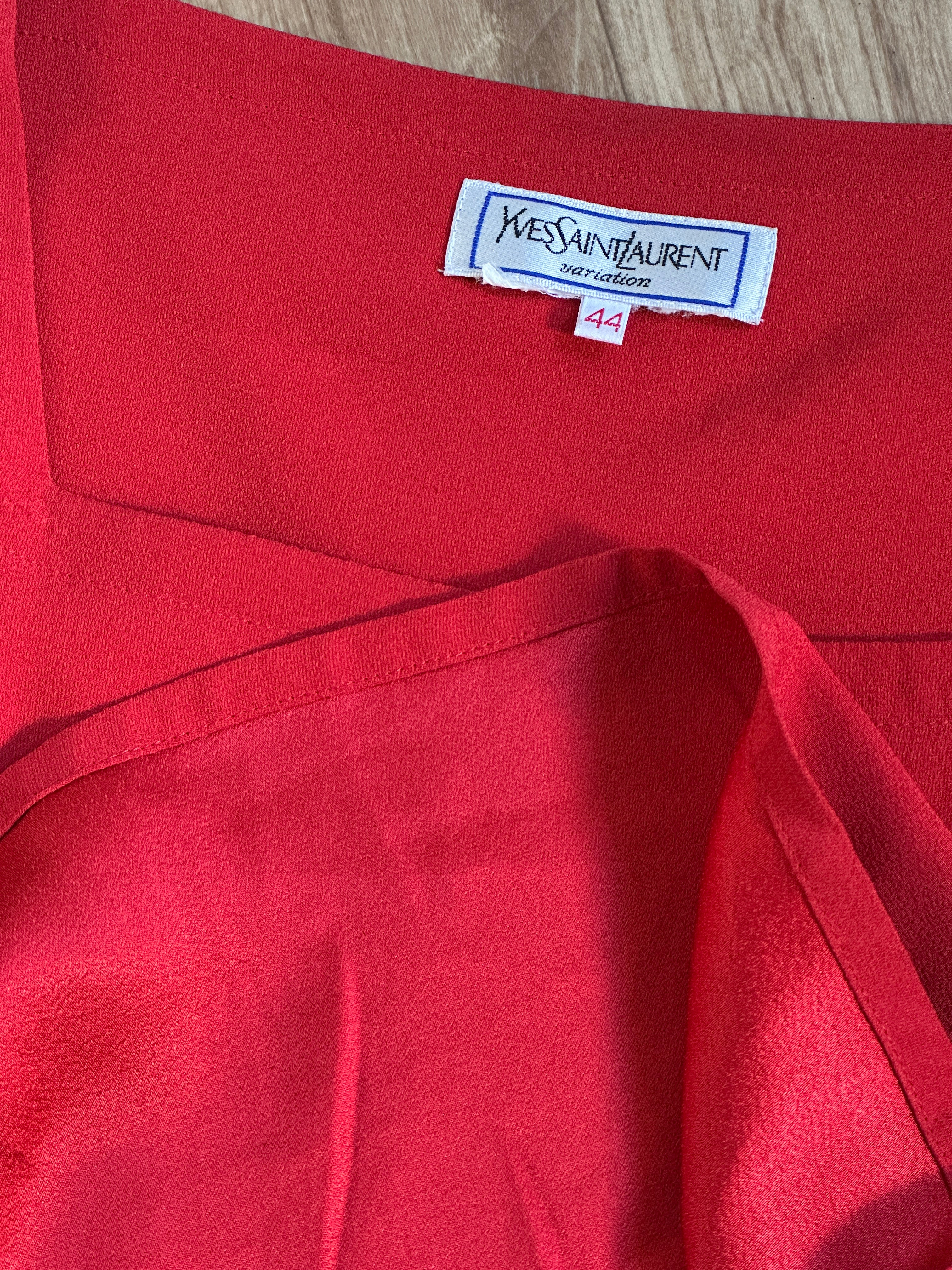 YSL Vermiglio Top