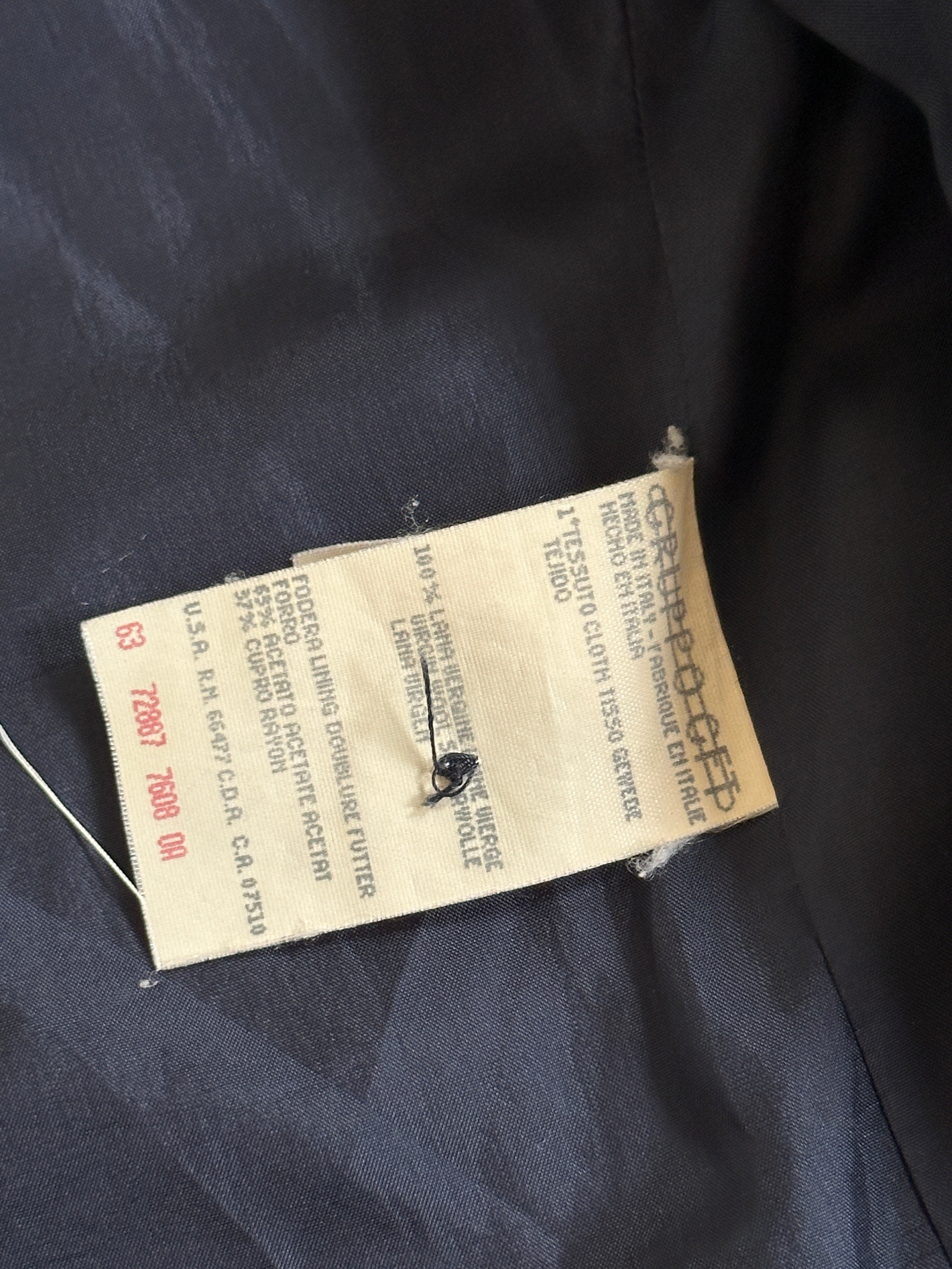 Valentino Gessato Blue Blazer