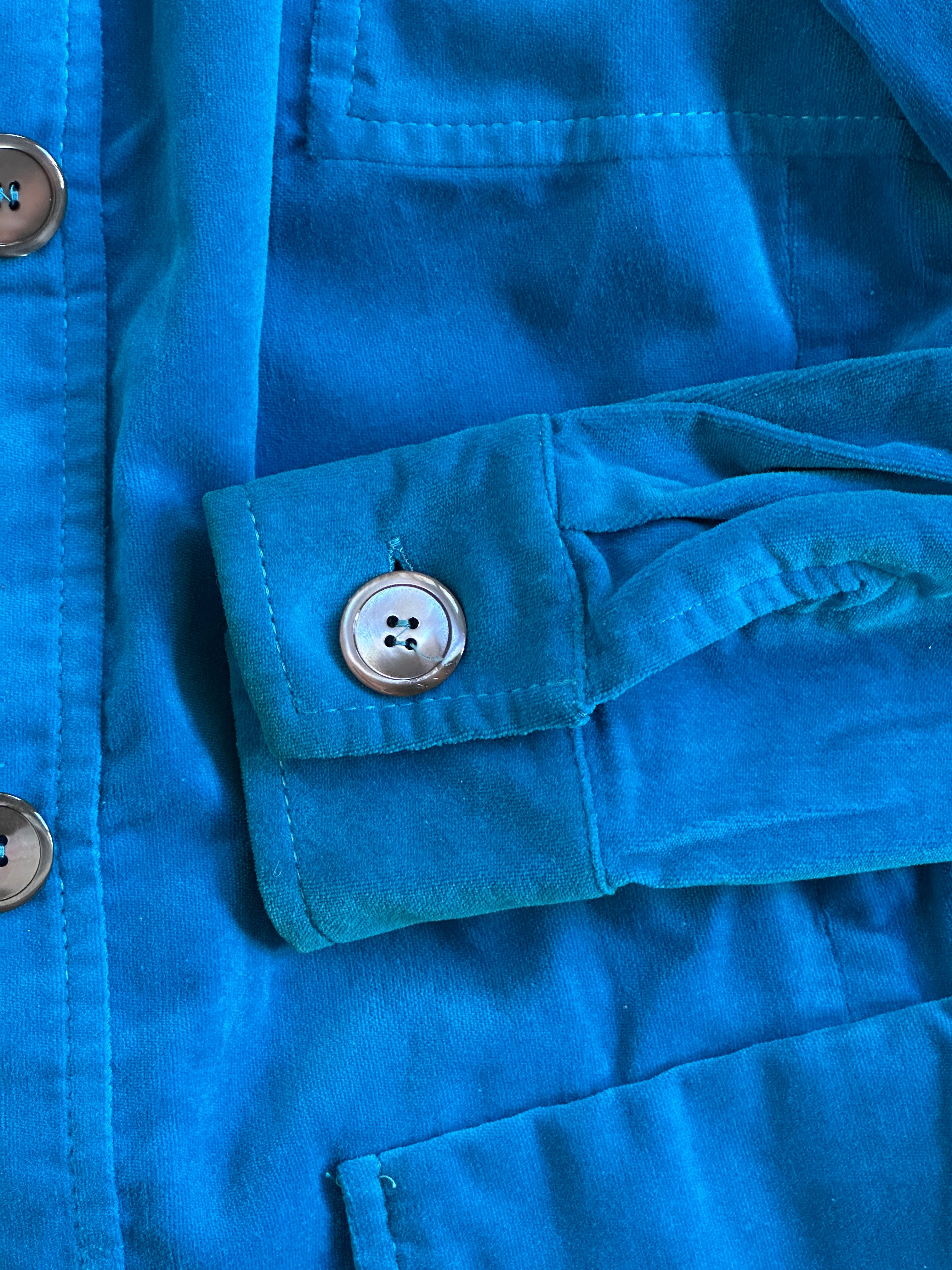 Turchese Velluto Blazer