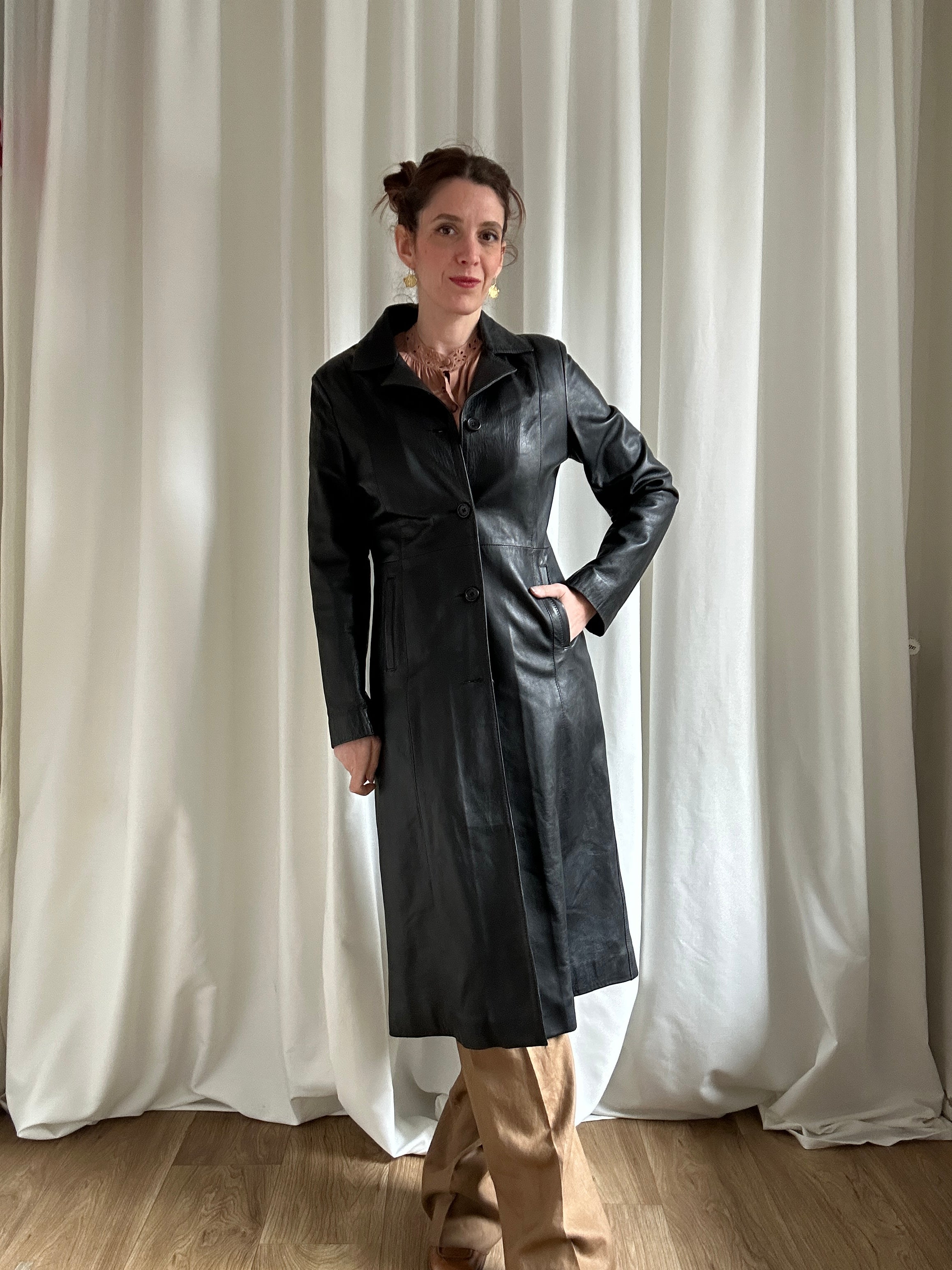 Society Leather Coat