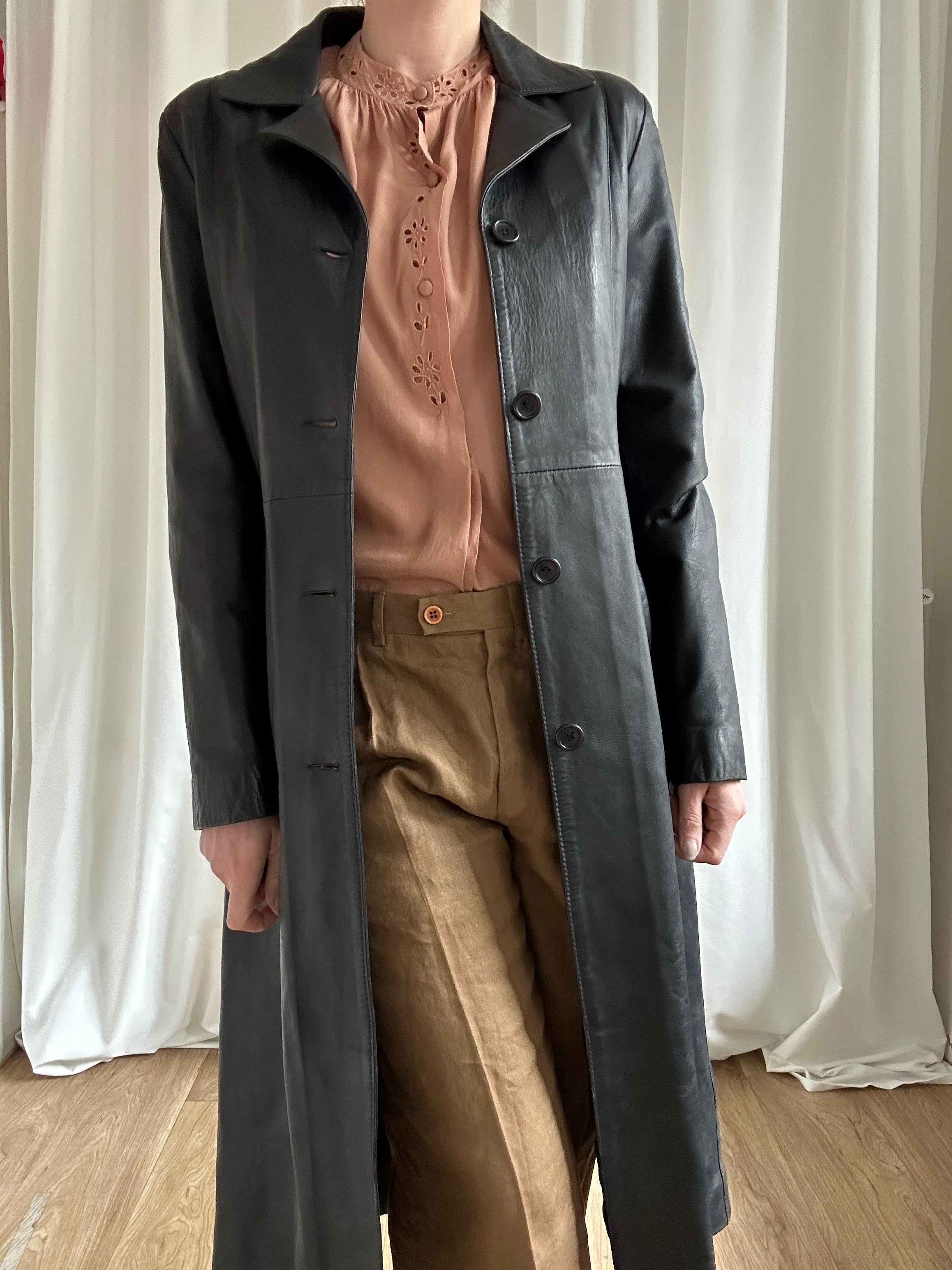 Society Leather Coat