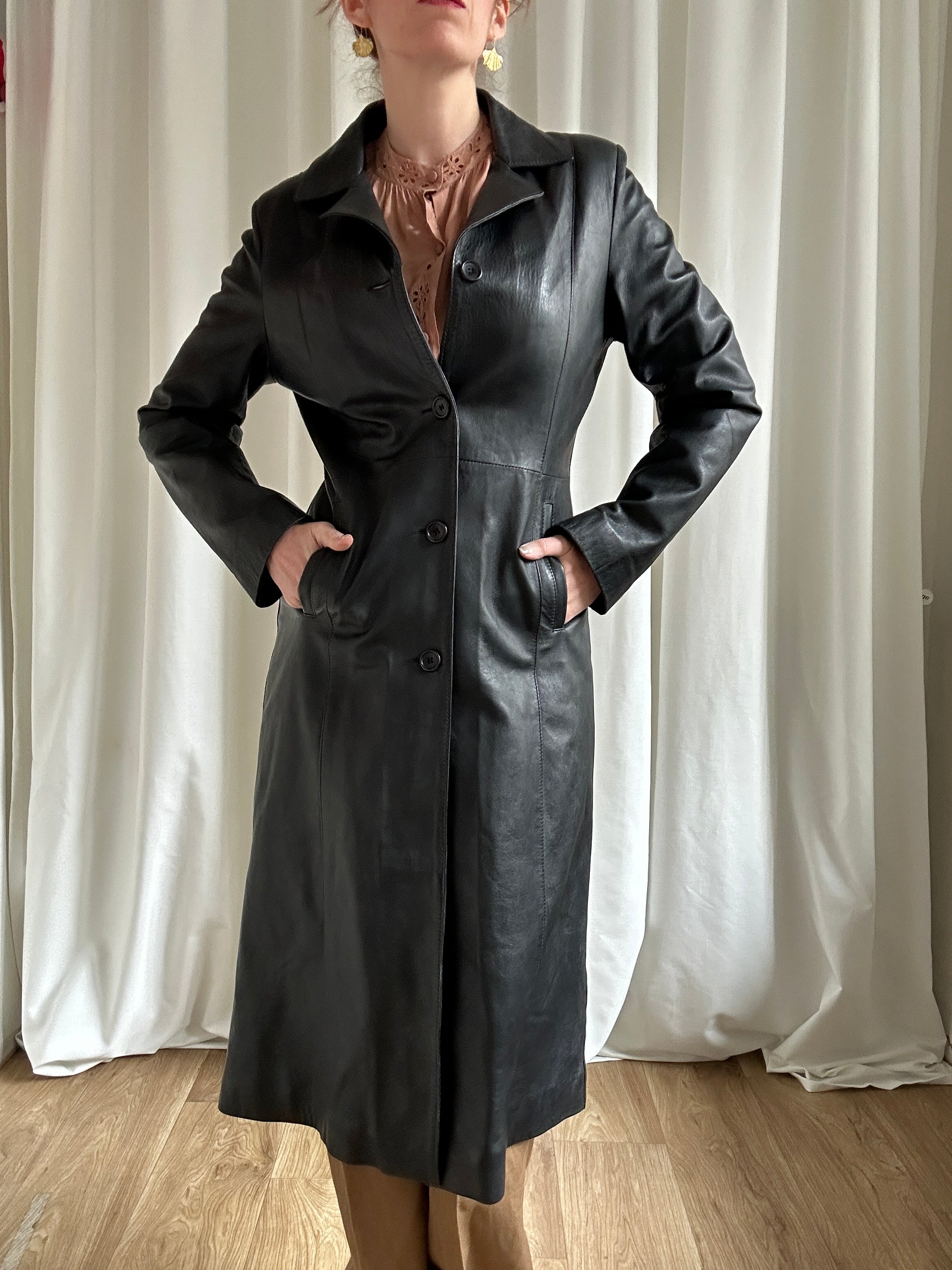 Society Leather Coat