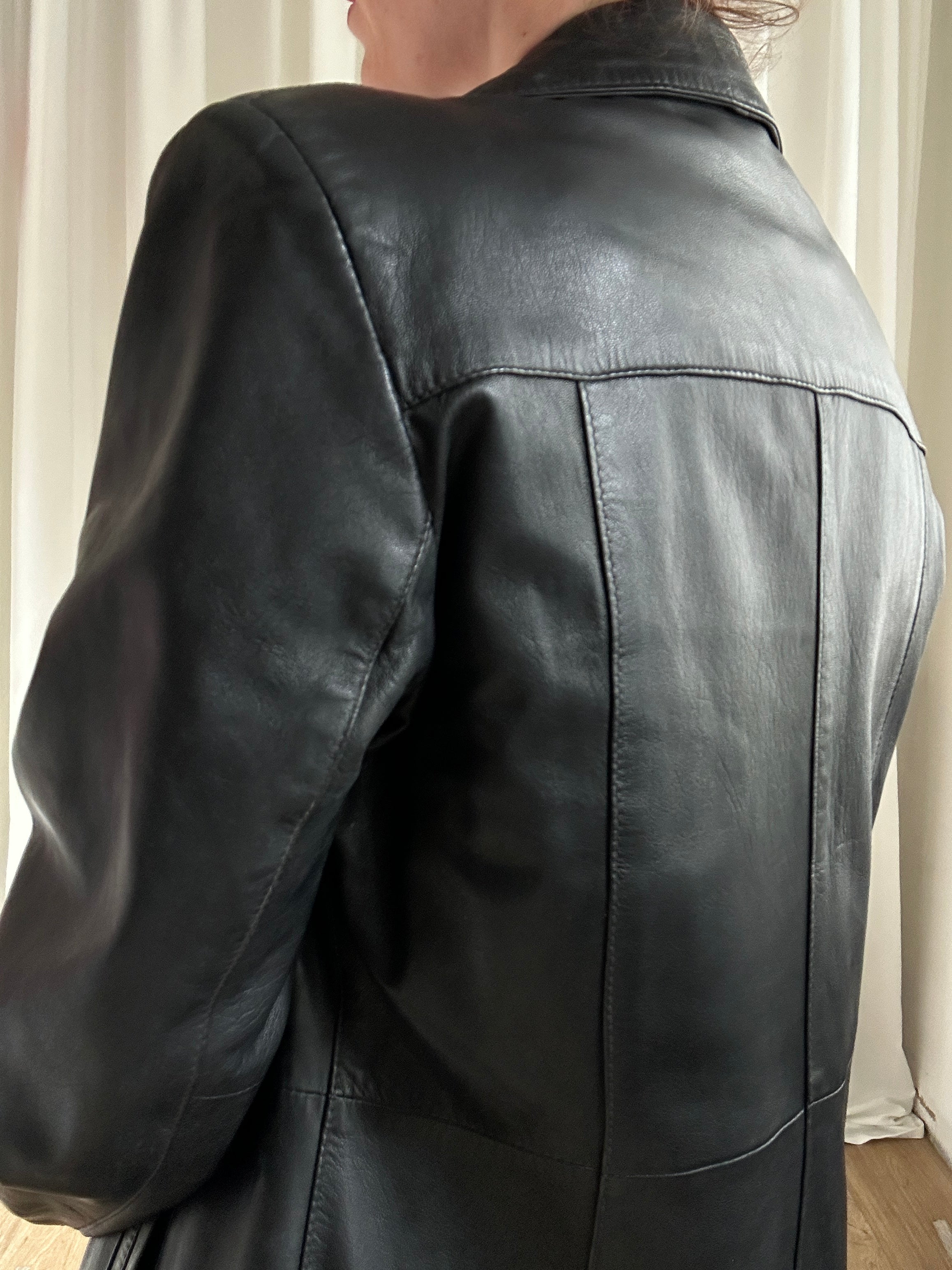 Society Leather Coat