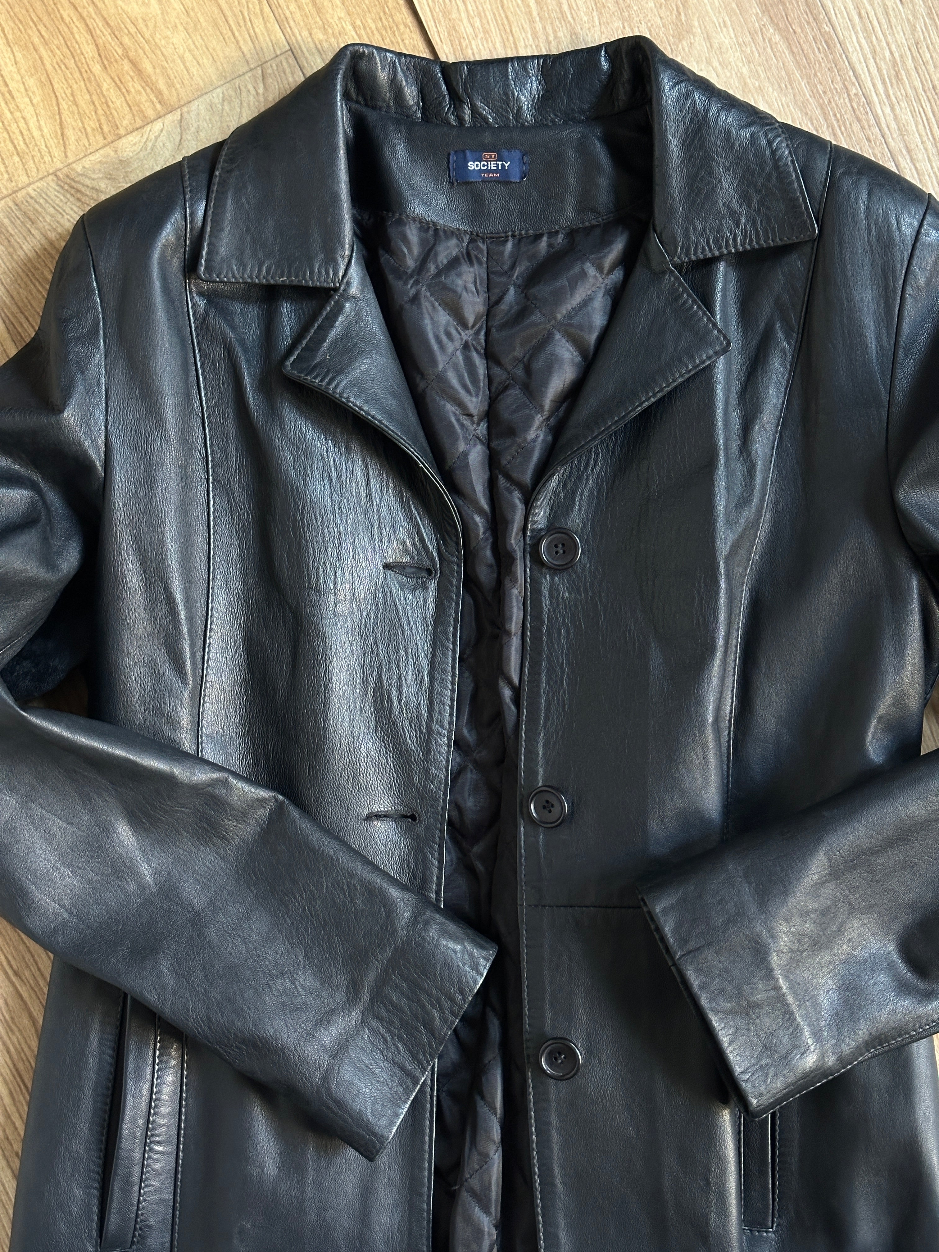 Society Leather Coat
