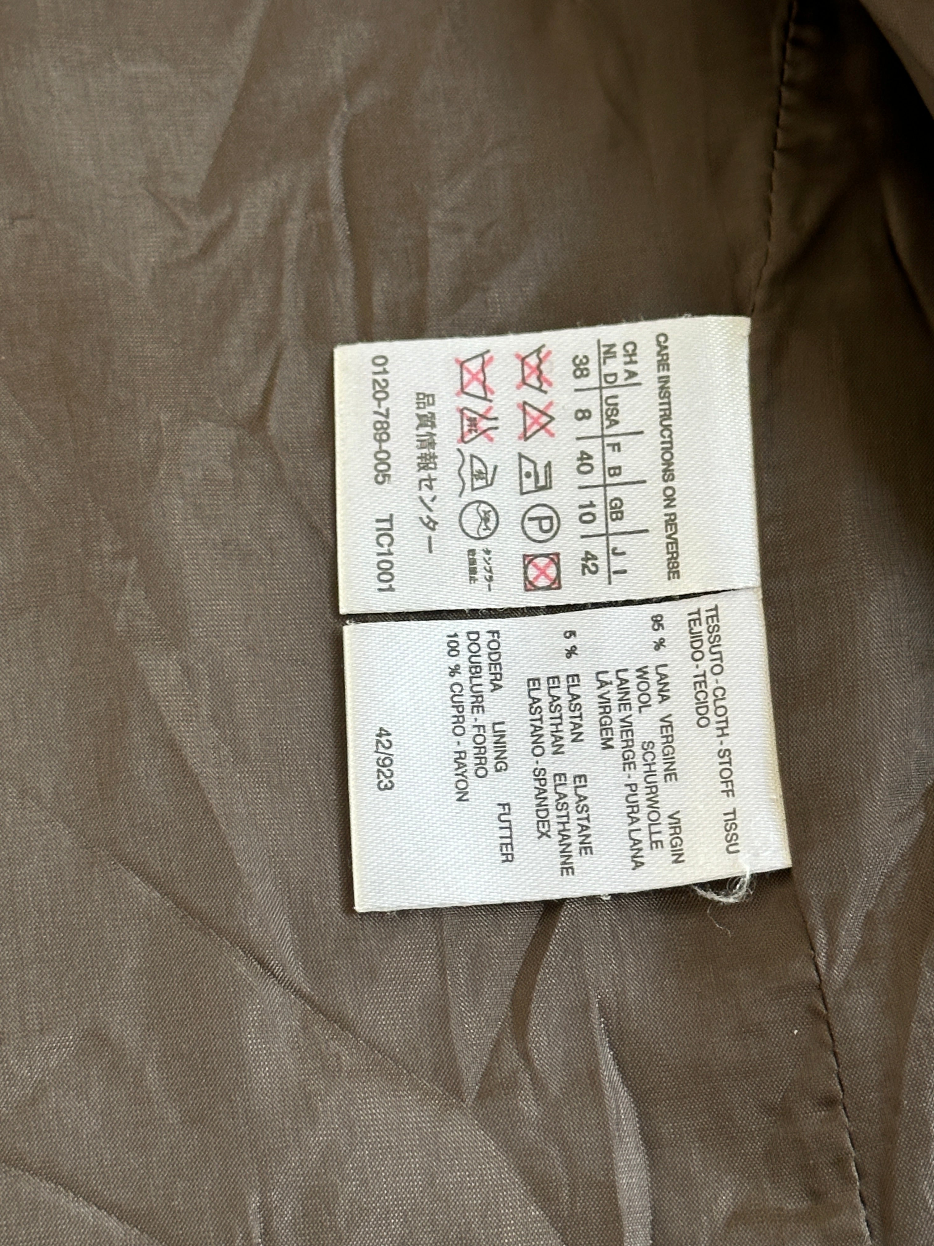 Max Mara Tortora Blazer
