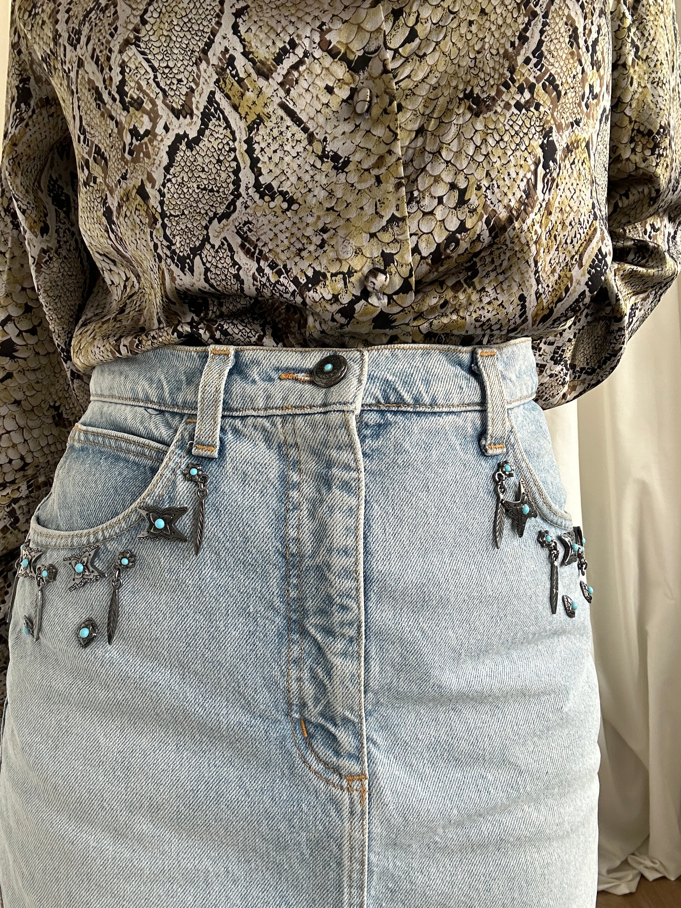 Les Copain Boho Skirt