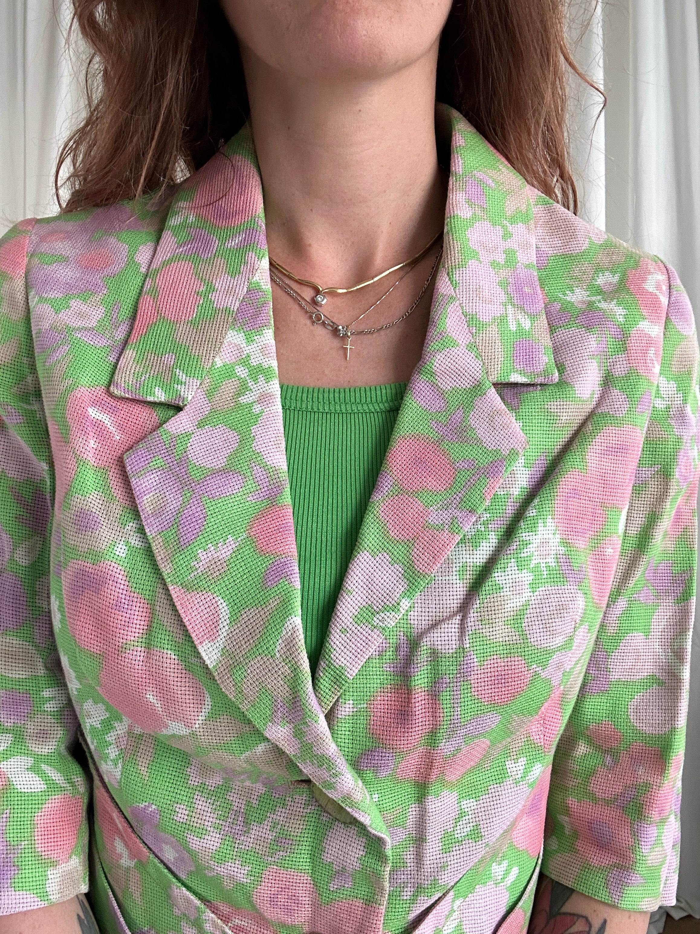 Green Bolero Blazer