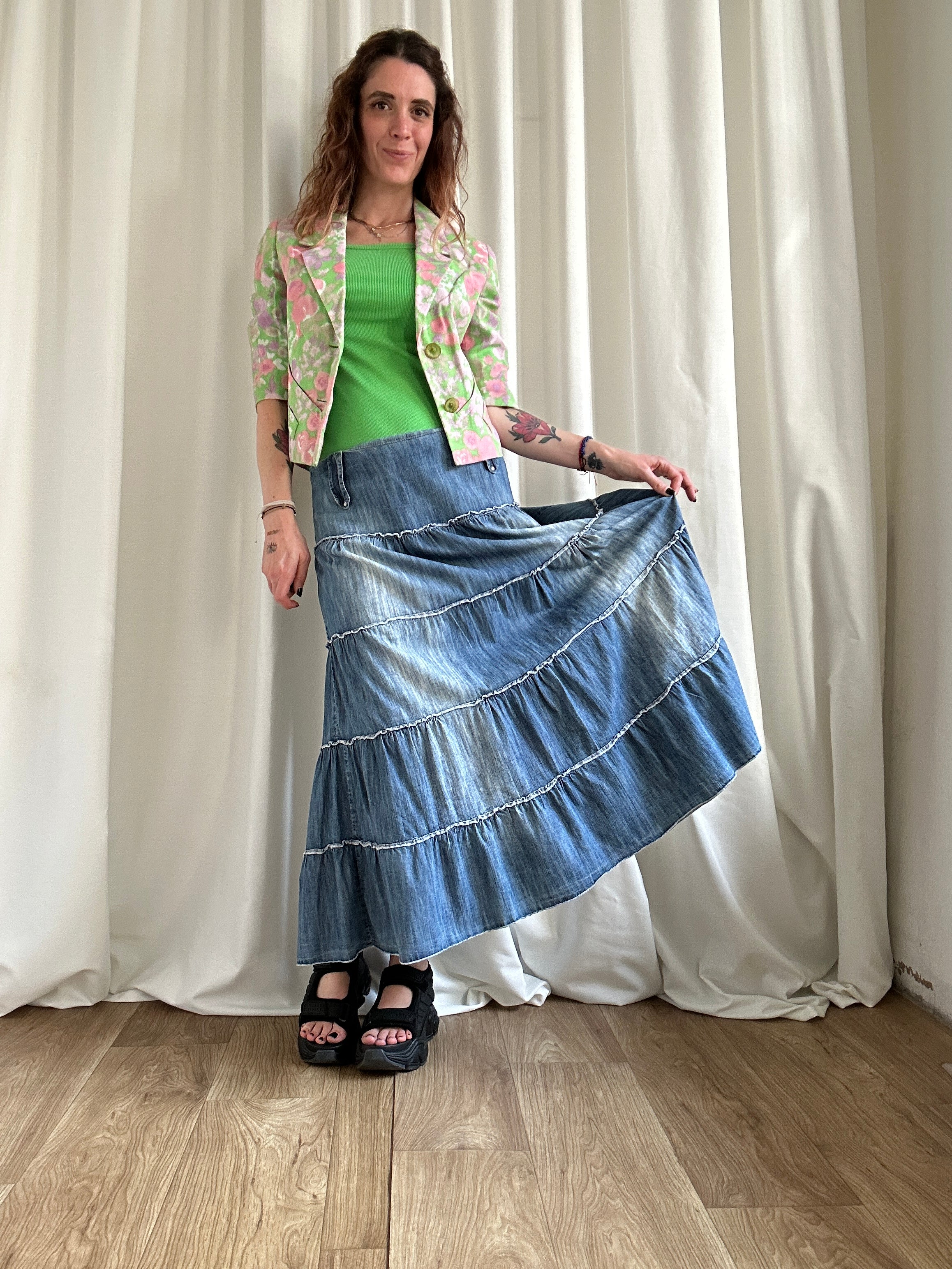 Gitana Jeans Skirt