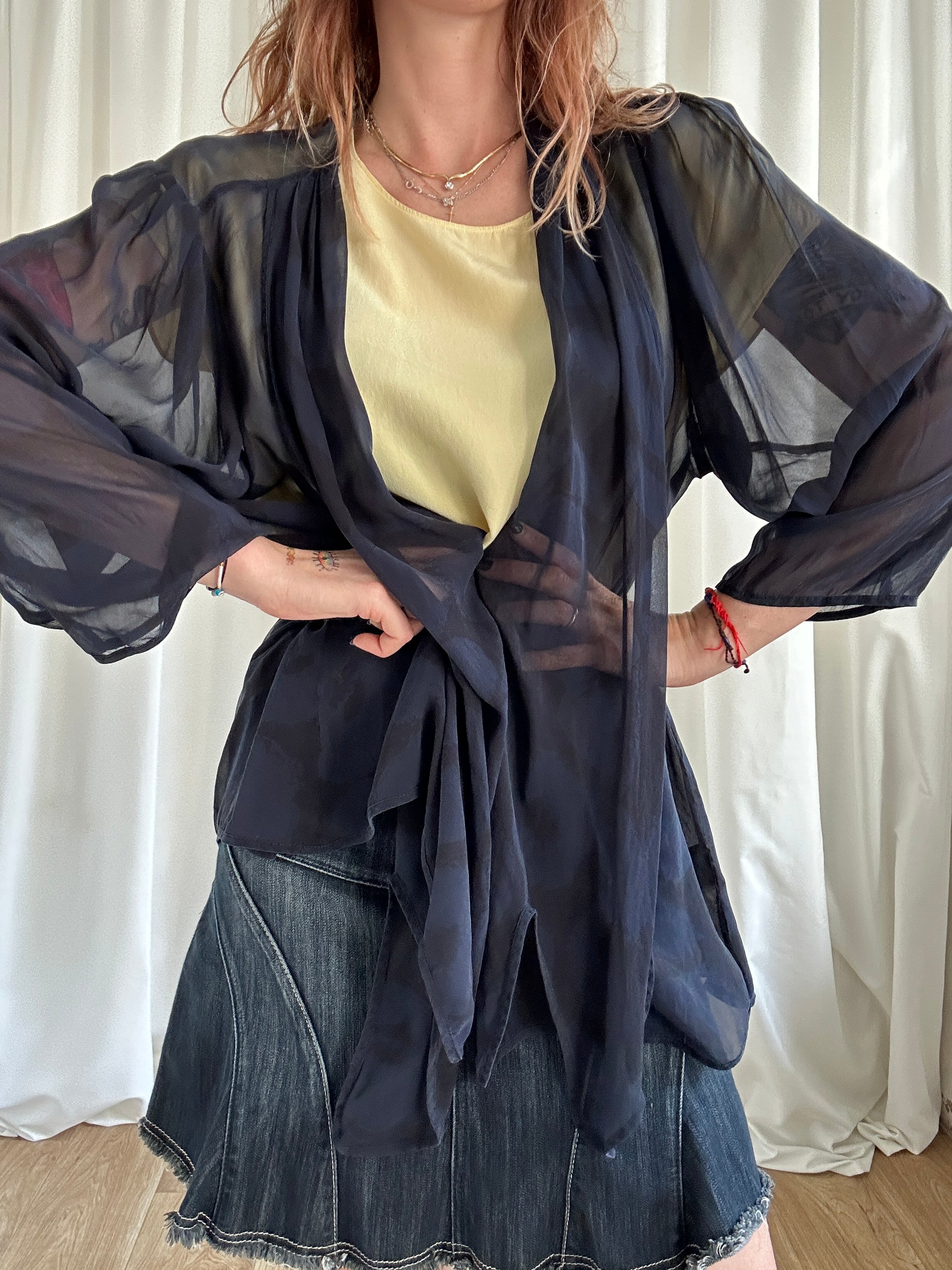 Le Transparent Cardigan