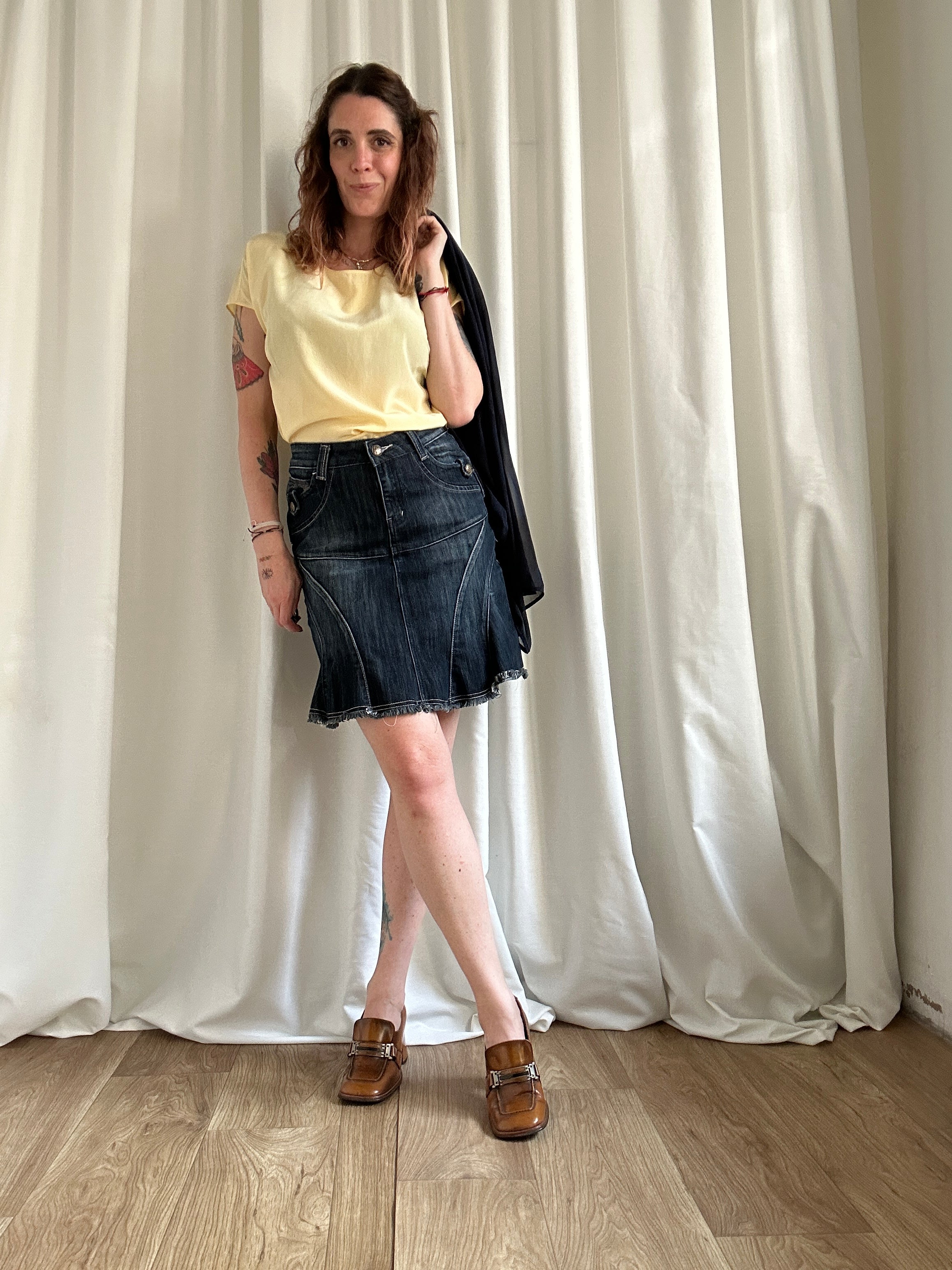 Campanella Jeans Skirt