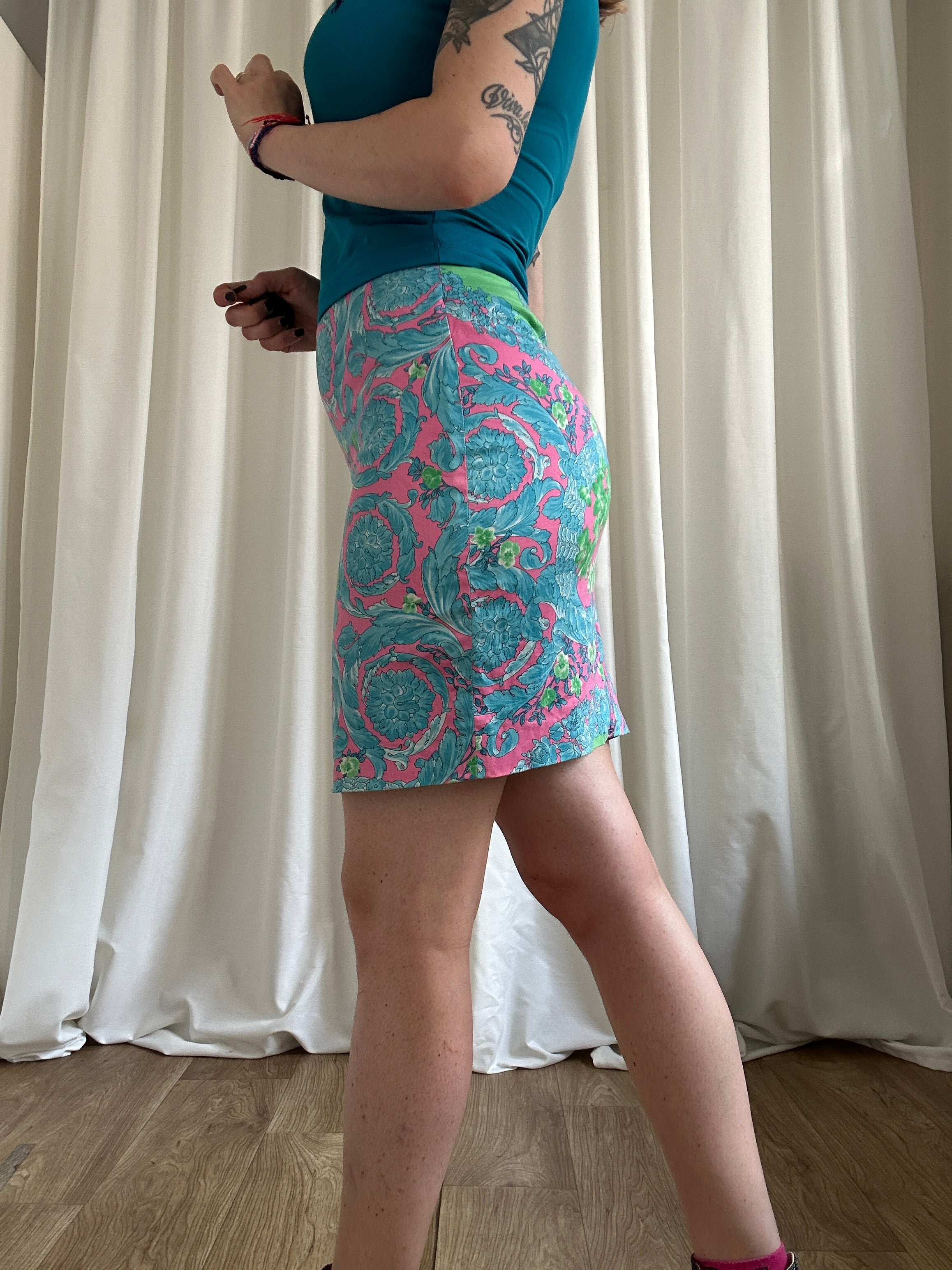 Versace Paint Skirt
