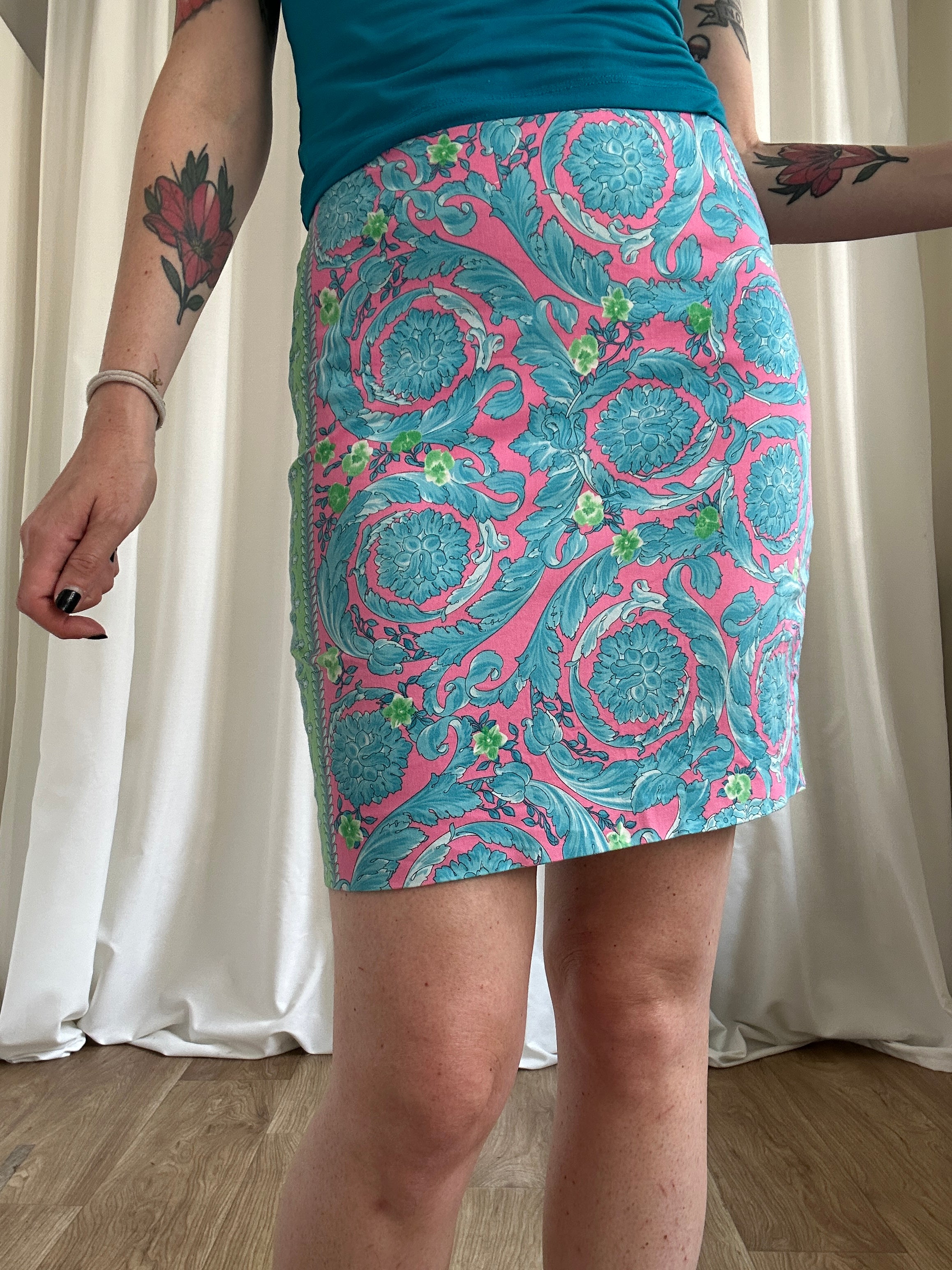 Versace Paint Skirt