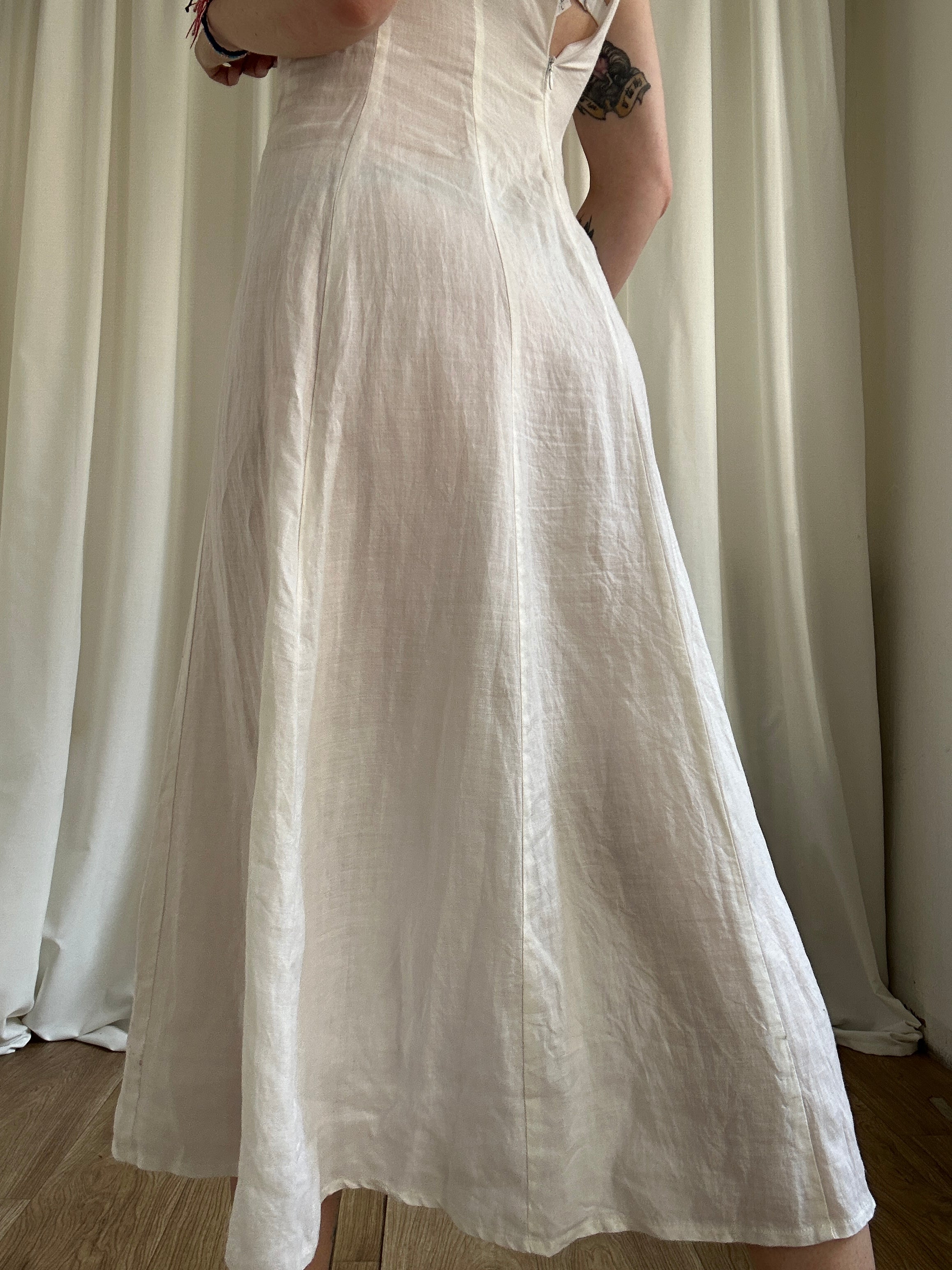 Sisley Bianco Dress