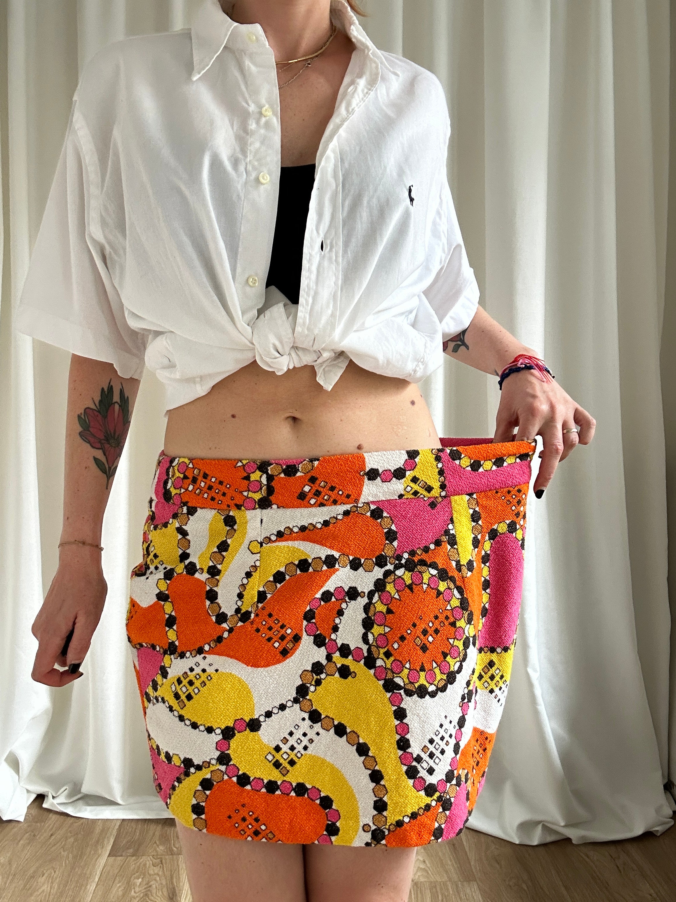 Christian Dior Psychedelic Skirt