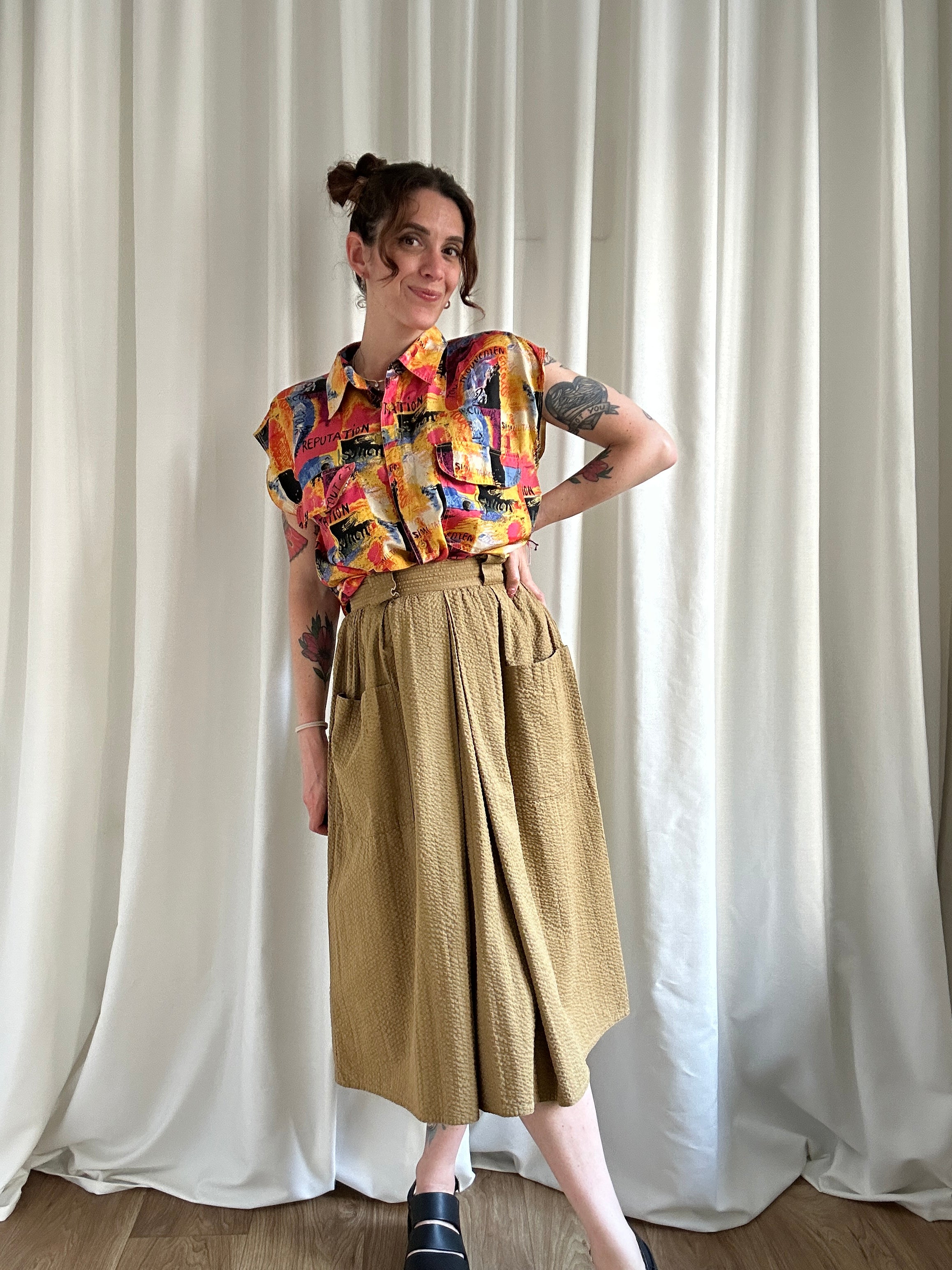 Byblos MIDI Skirt