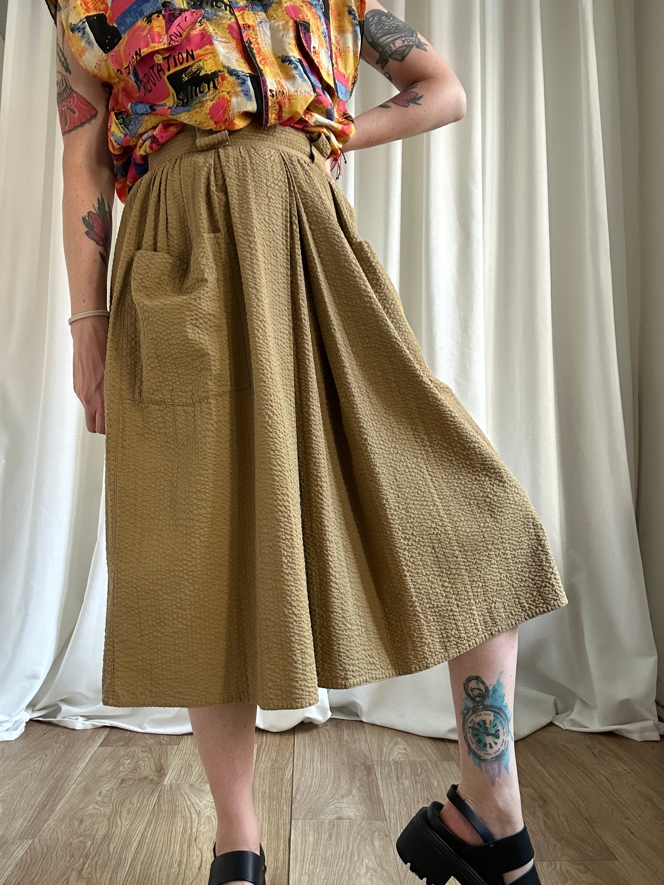 Byblos MIDI Skirt