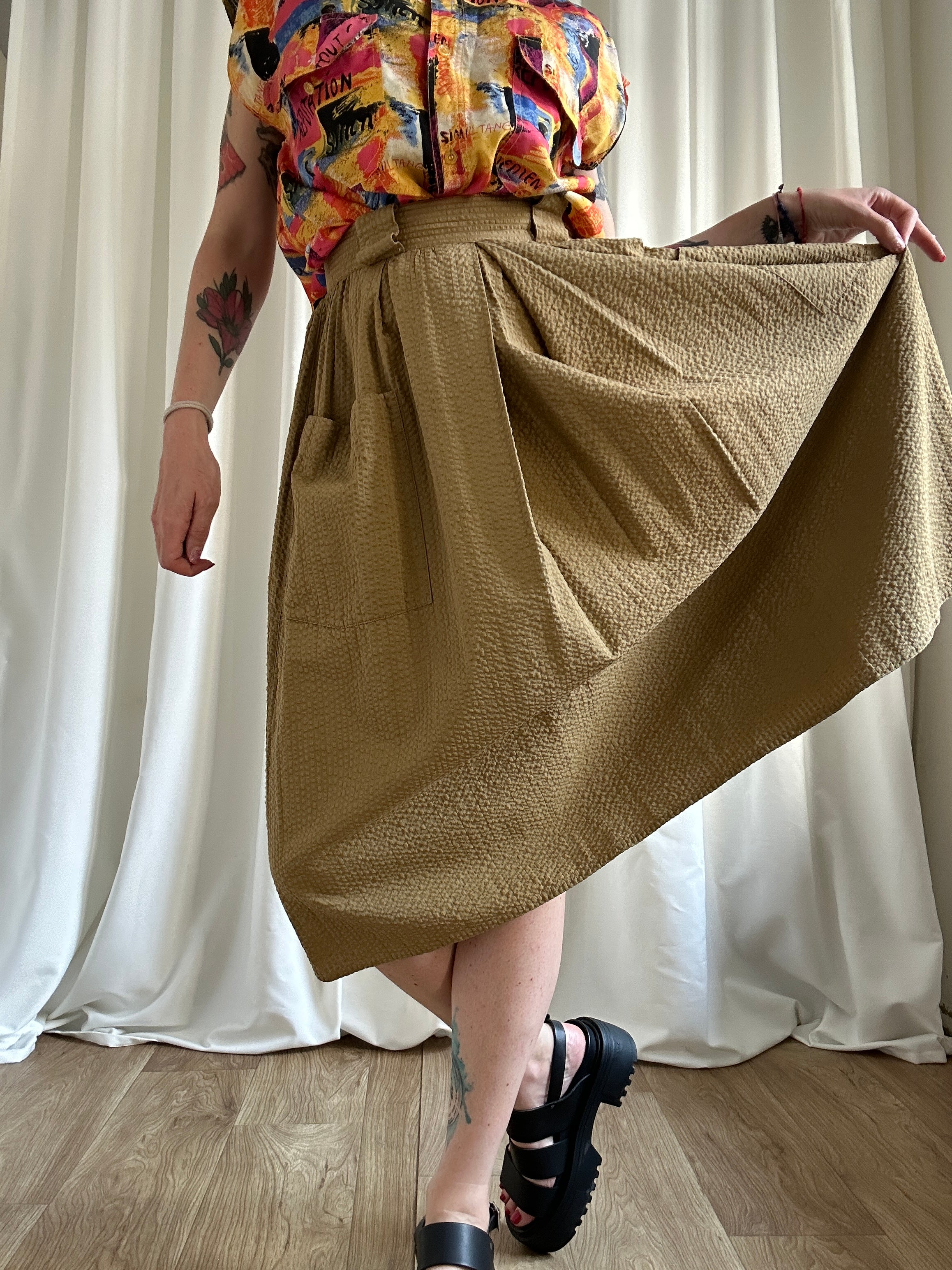 Byblos MIDI Skirt