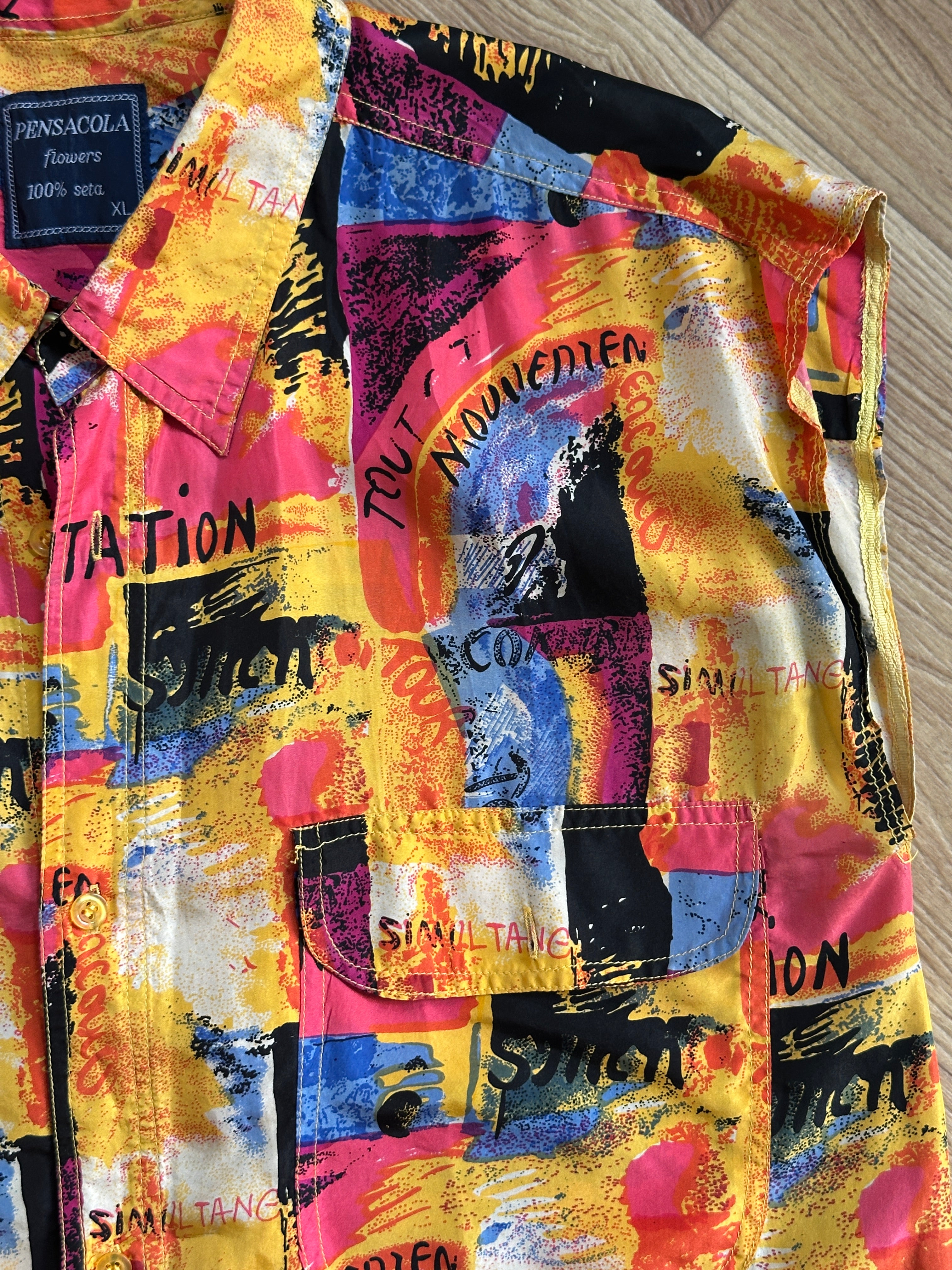 Reputation silk shirt