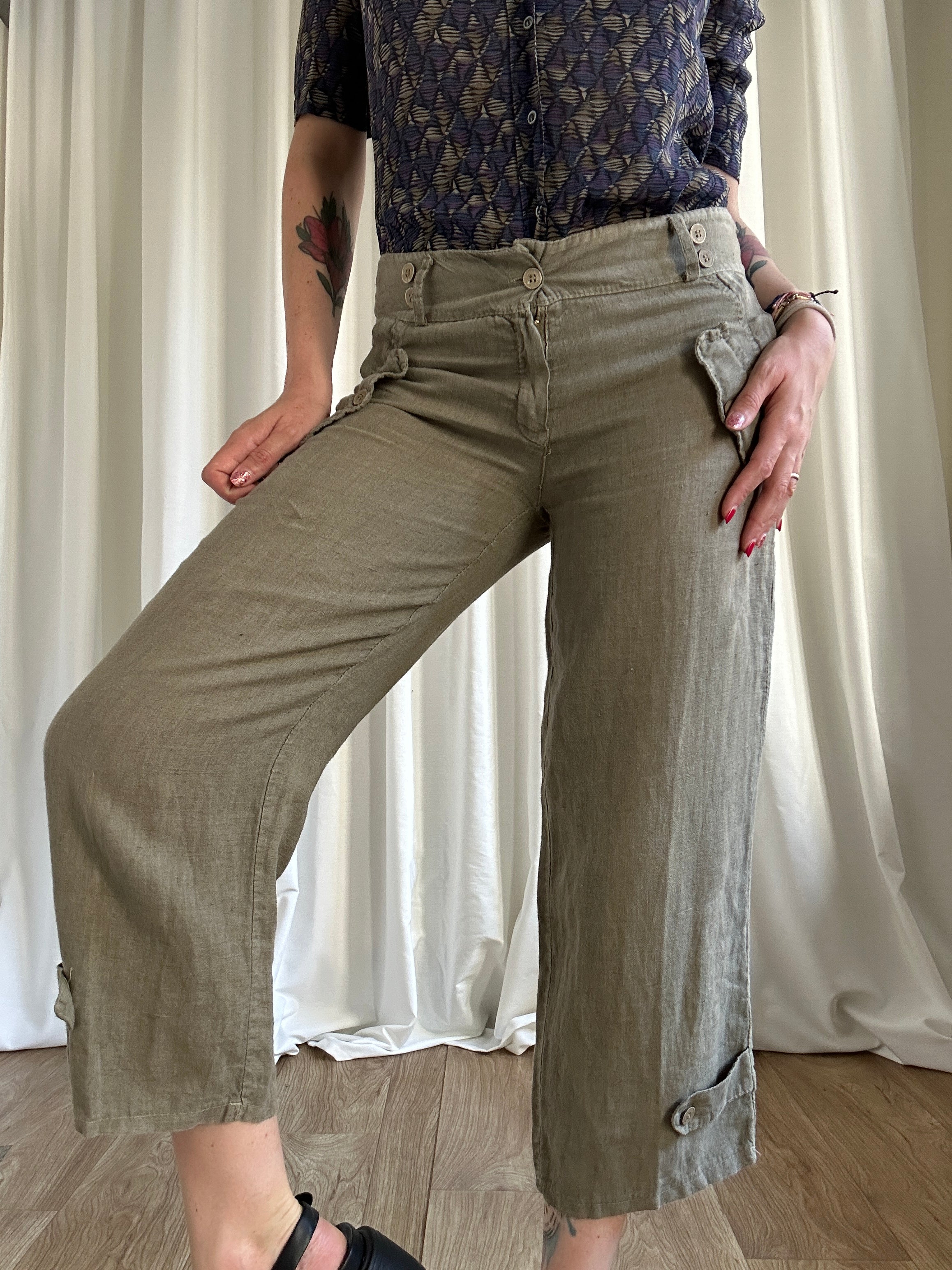 Pinocchio lino pants