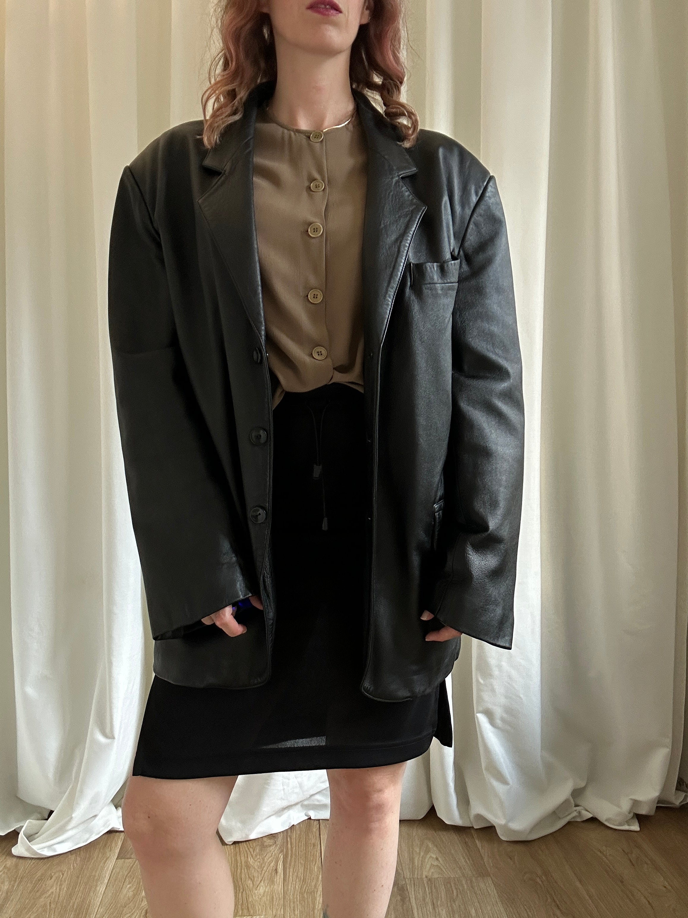 Bernard leather jacket