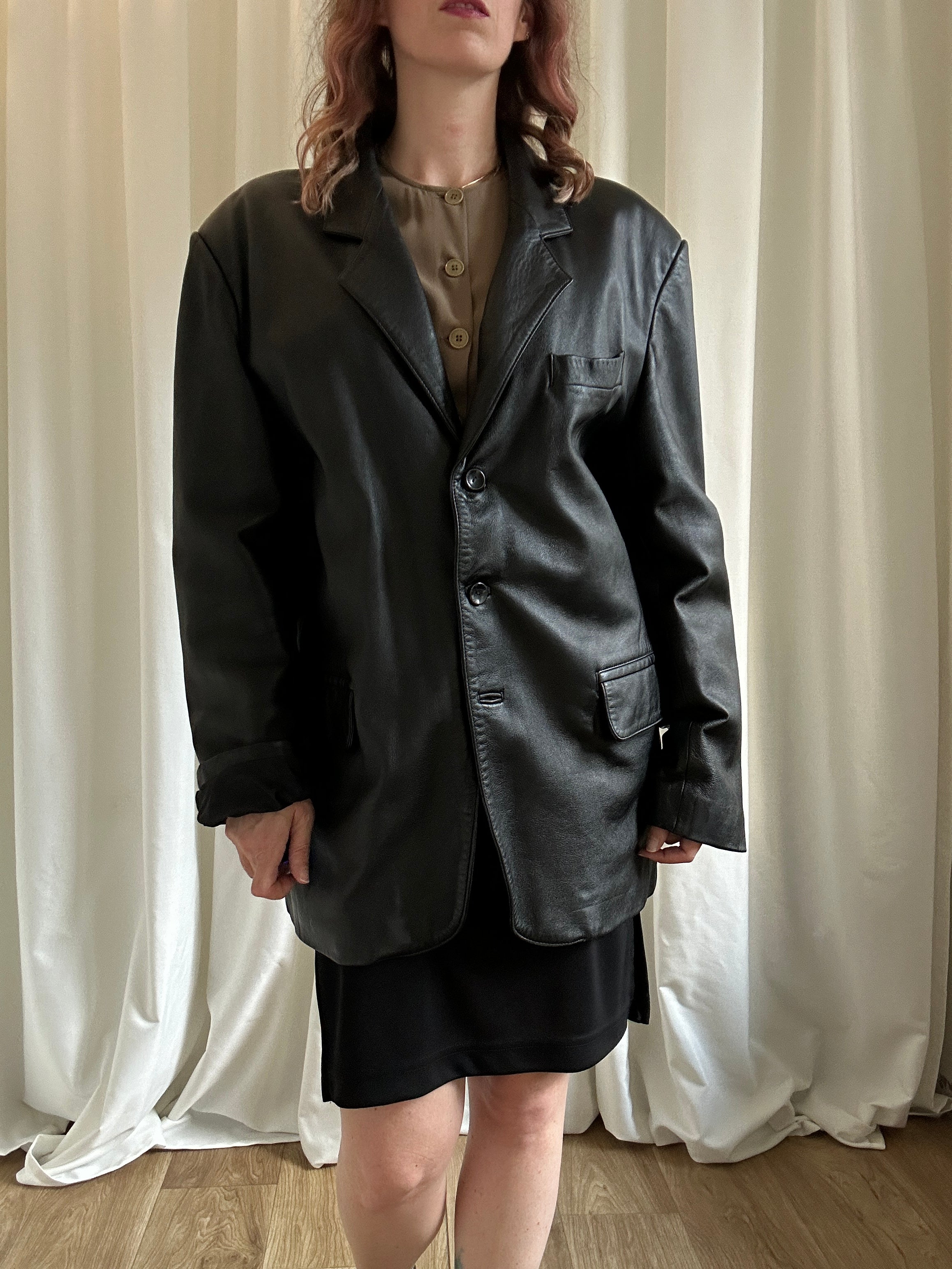 Bernard leather jacket