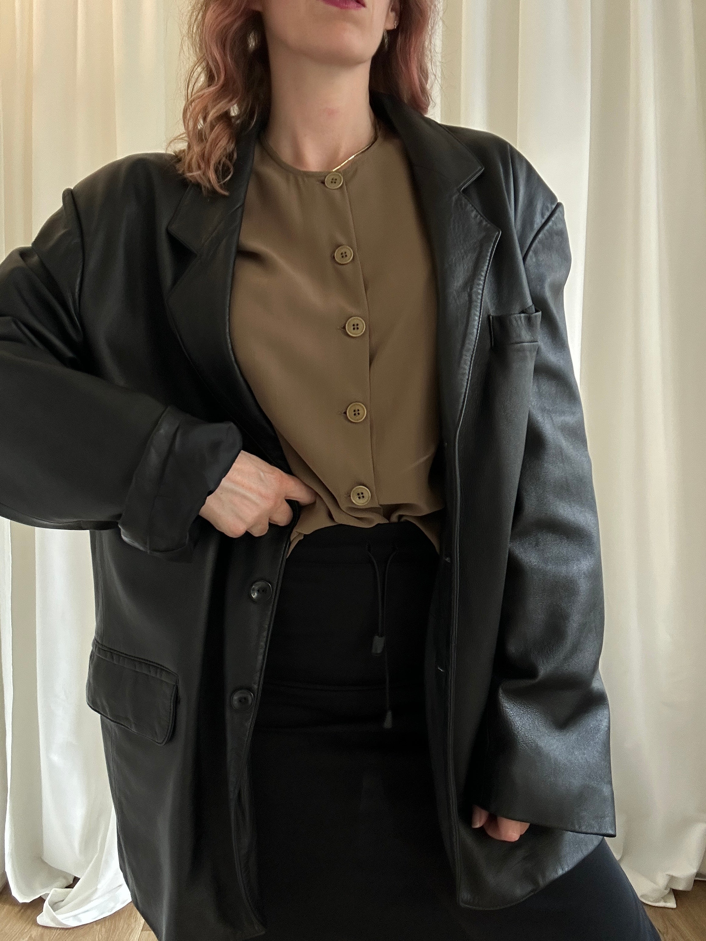 Bernard leather jacket