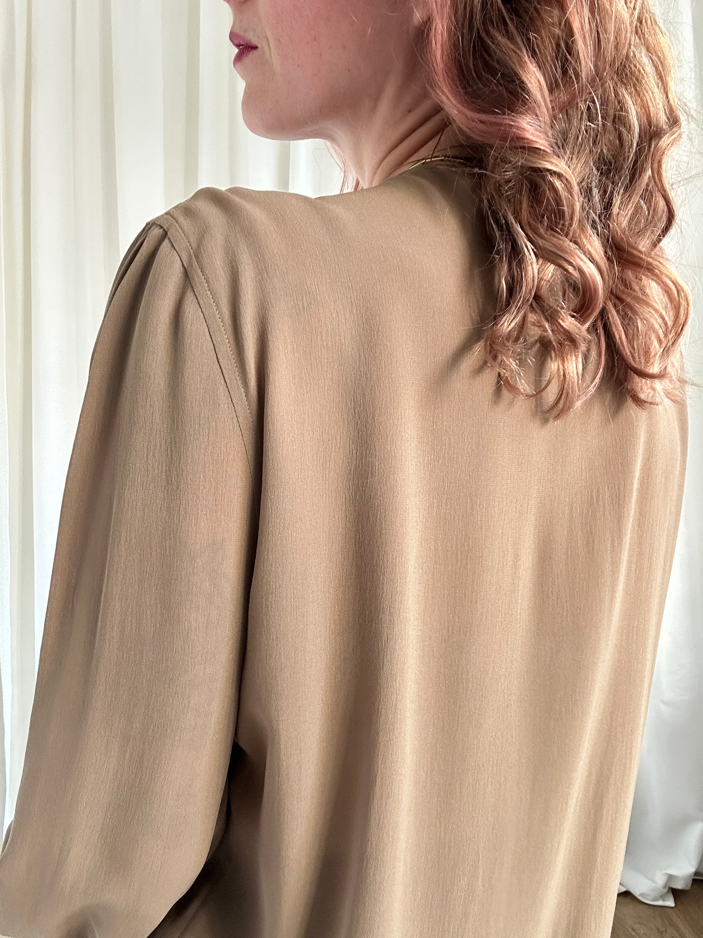 Armani kiwi silk shirt