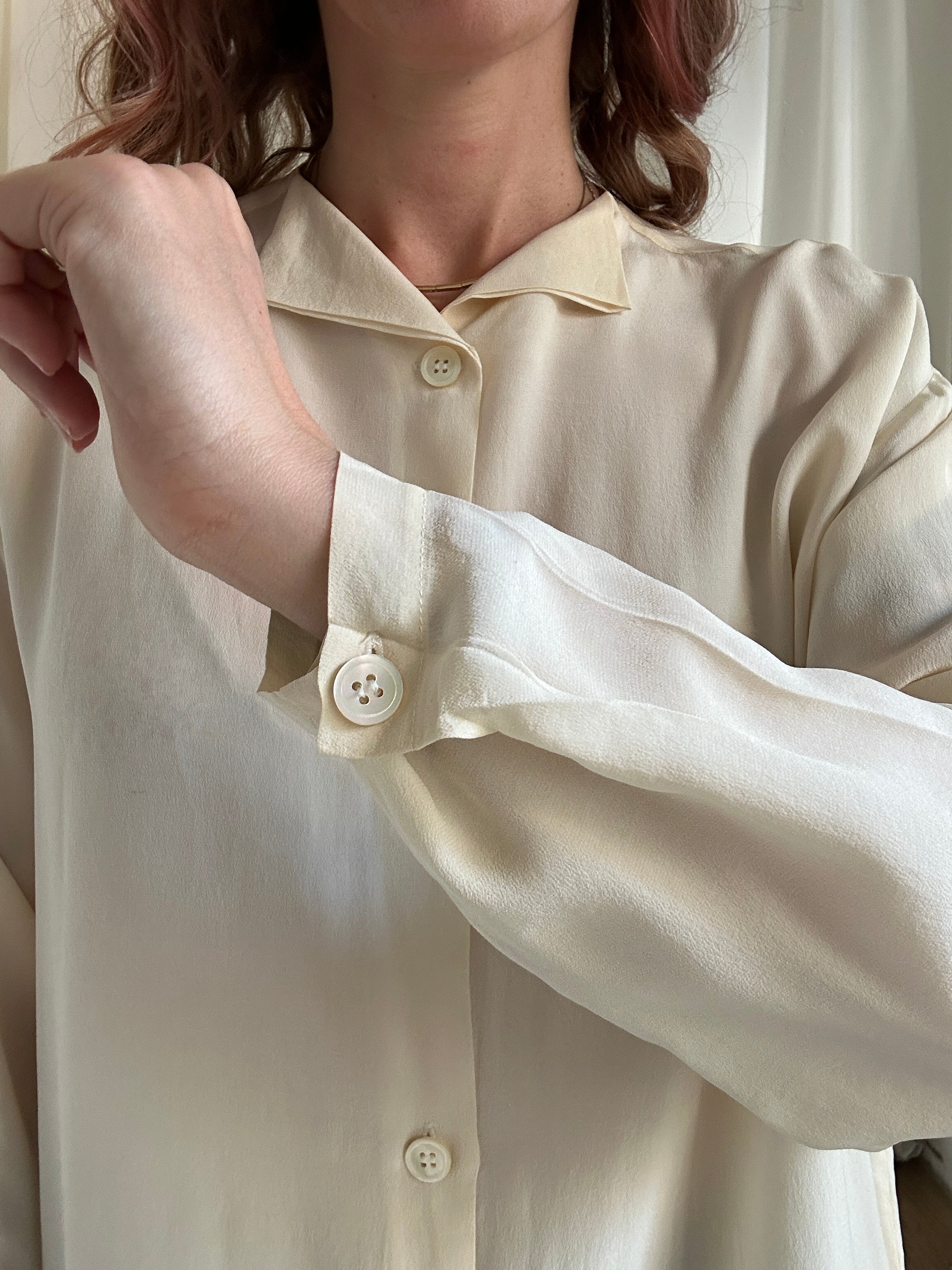Armani burrosa silk shirt