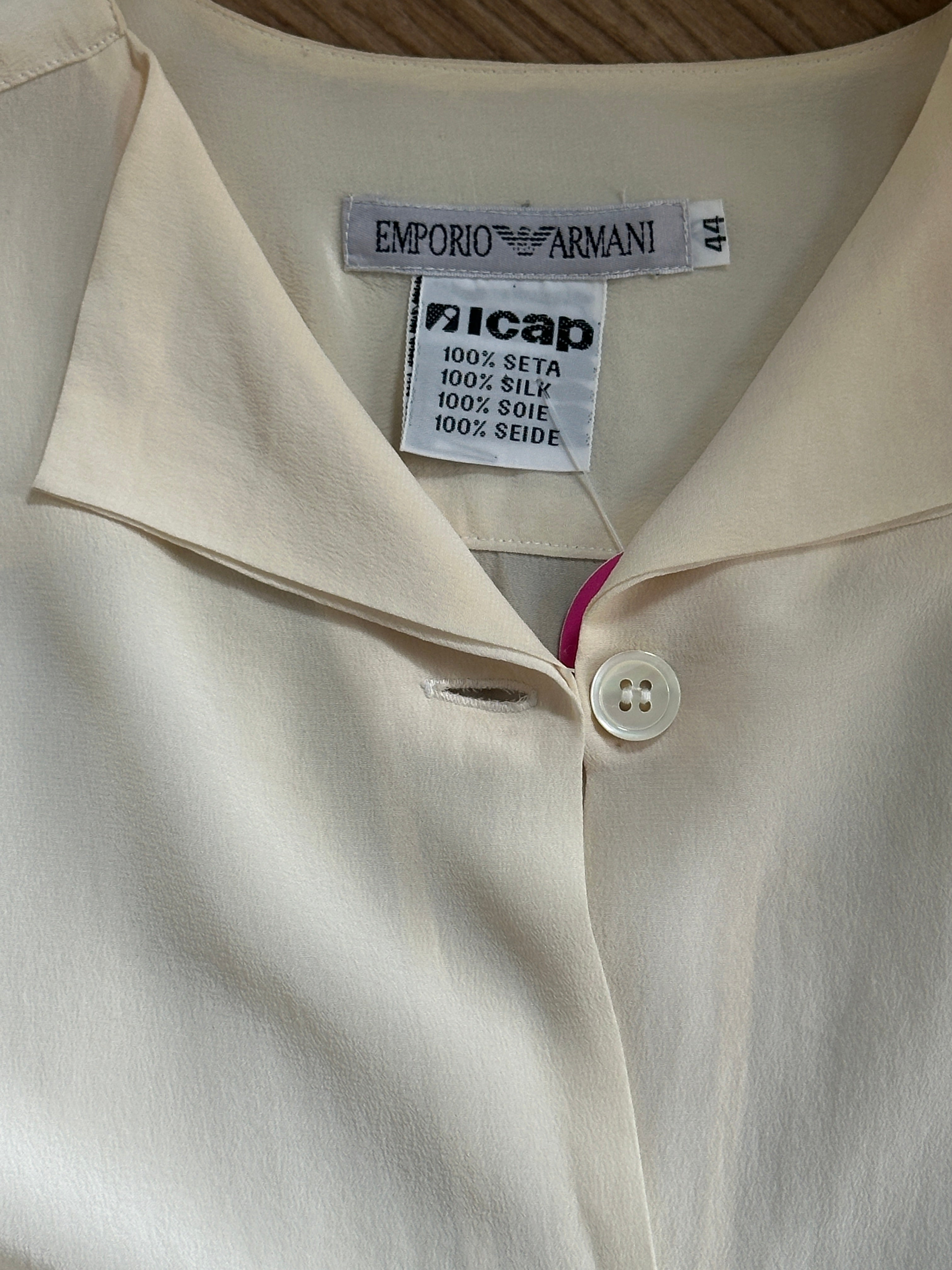 Armani burrosa silk shirt