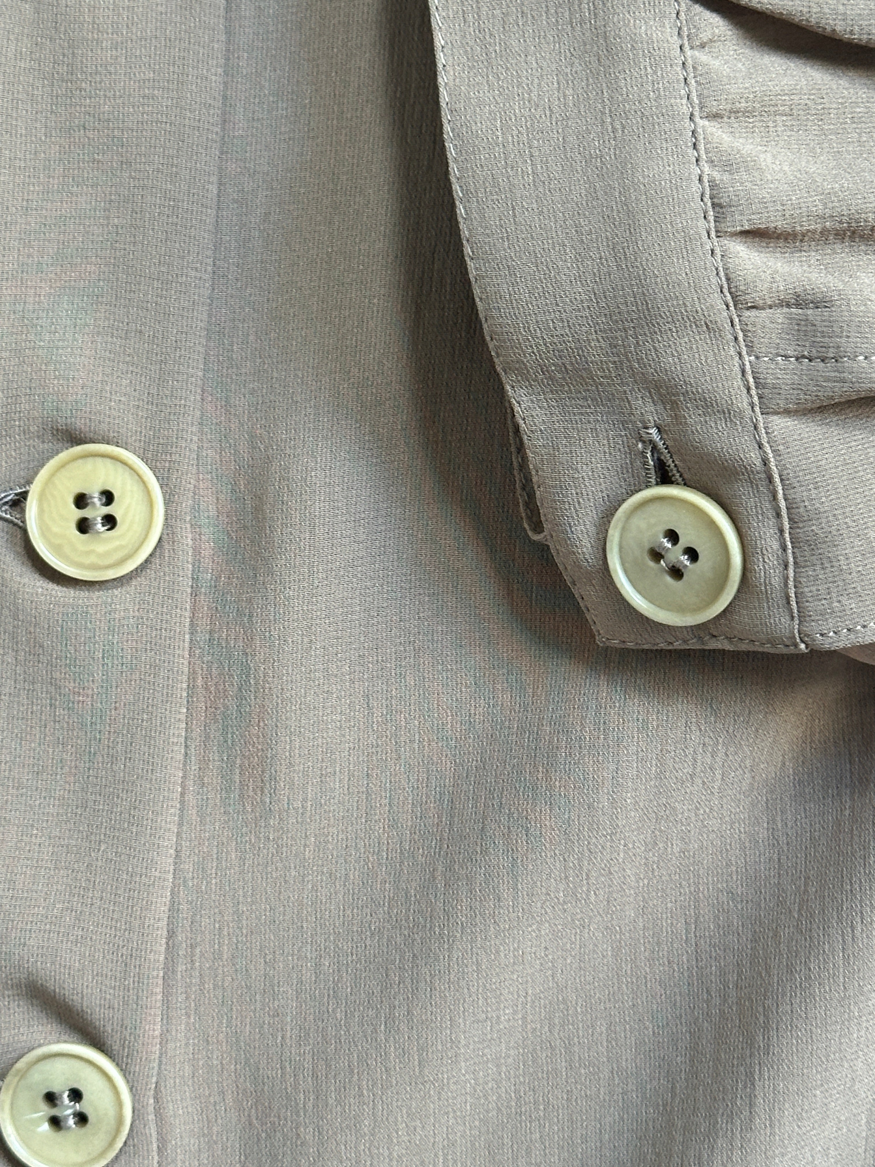 Armani kiwi silk shirt