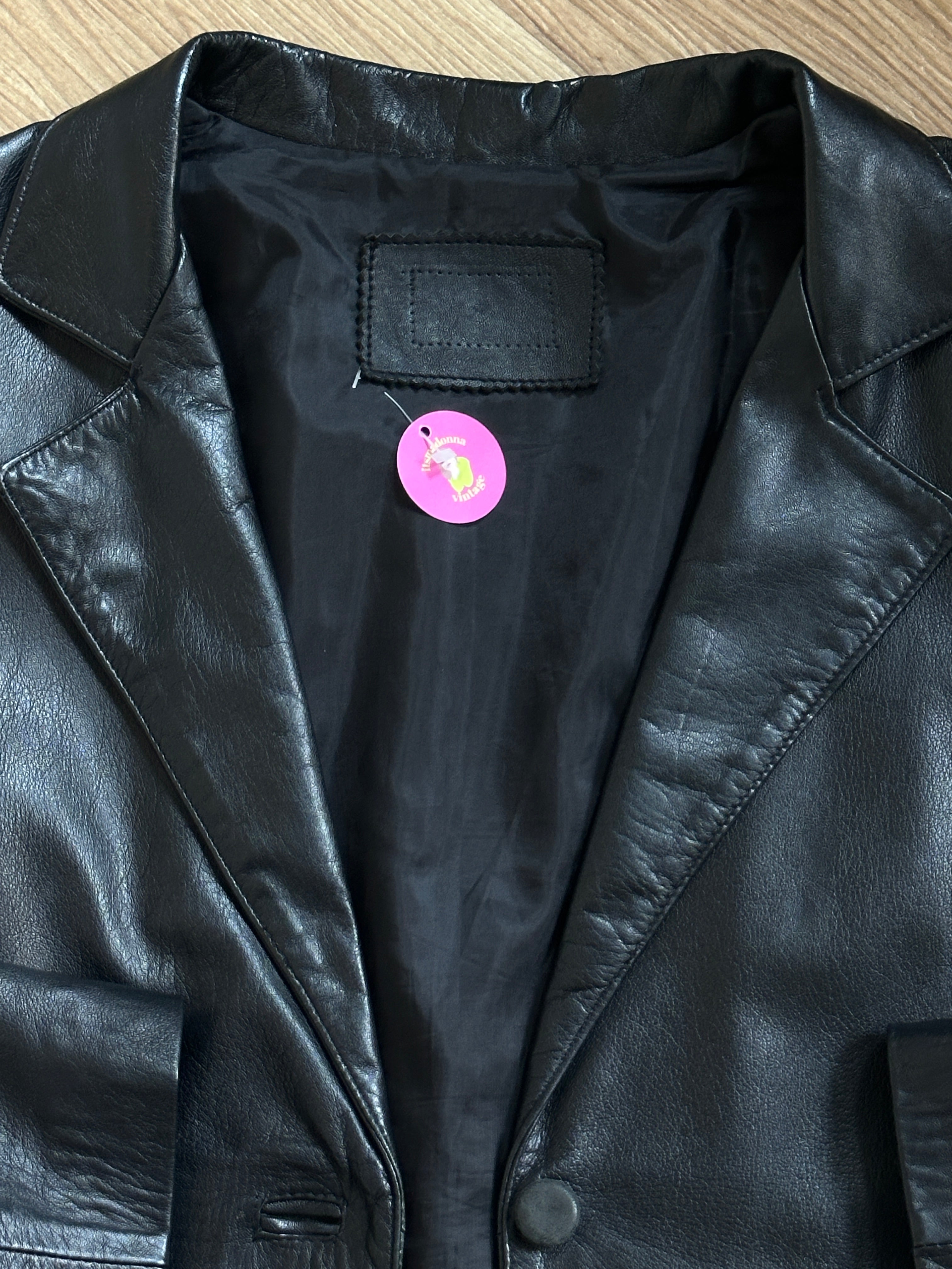 Evergreen leather jacket