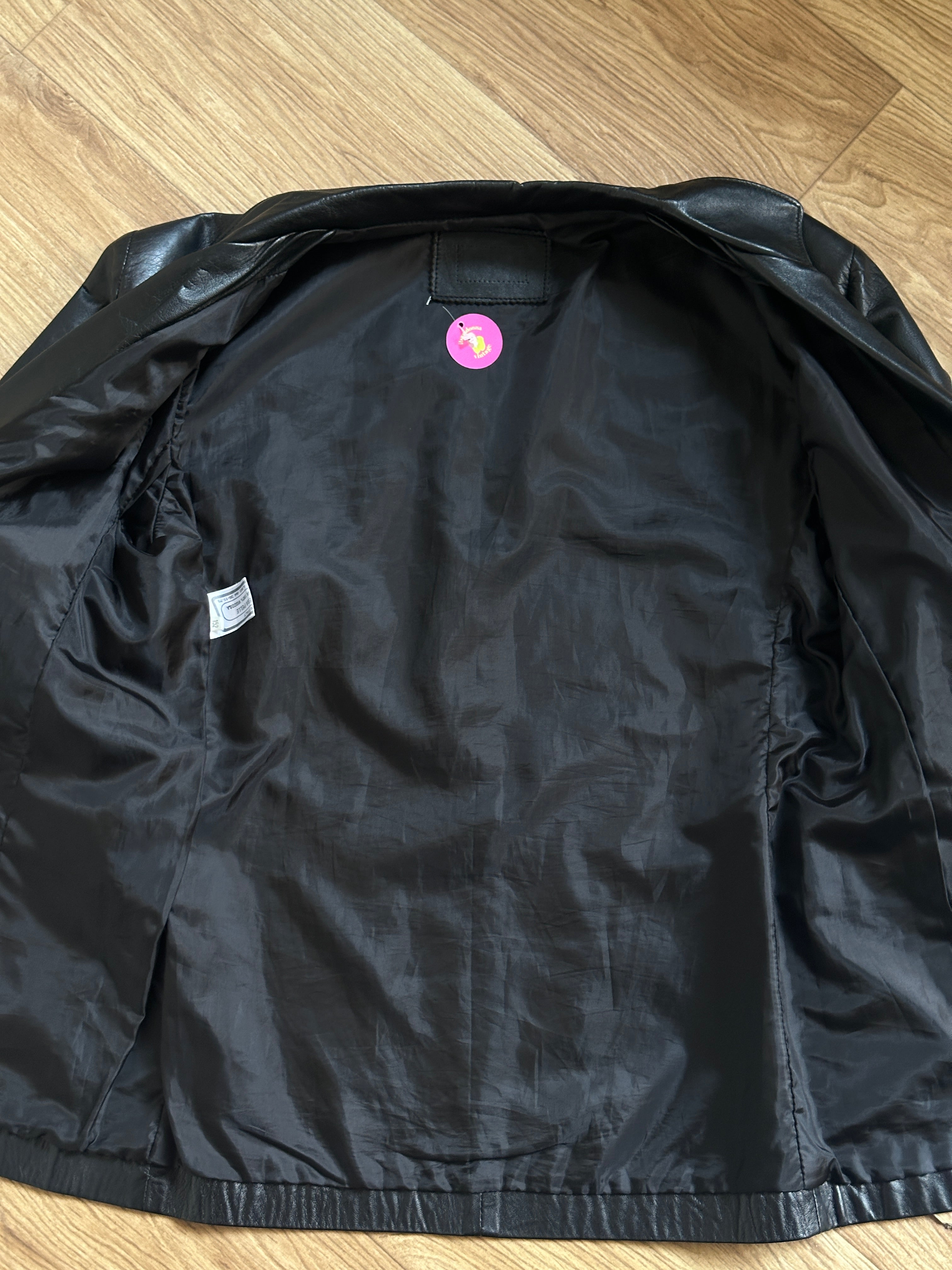 Evergreen leather jacket