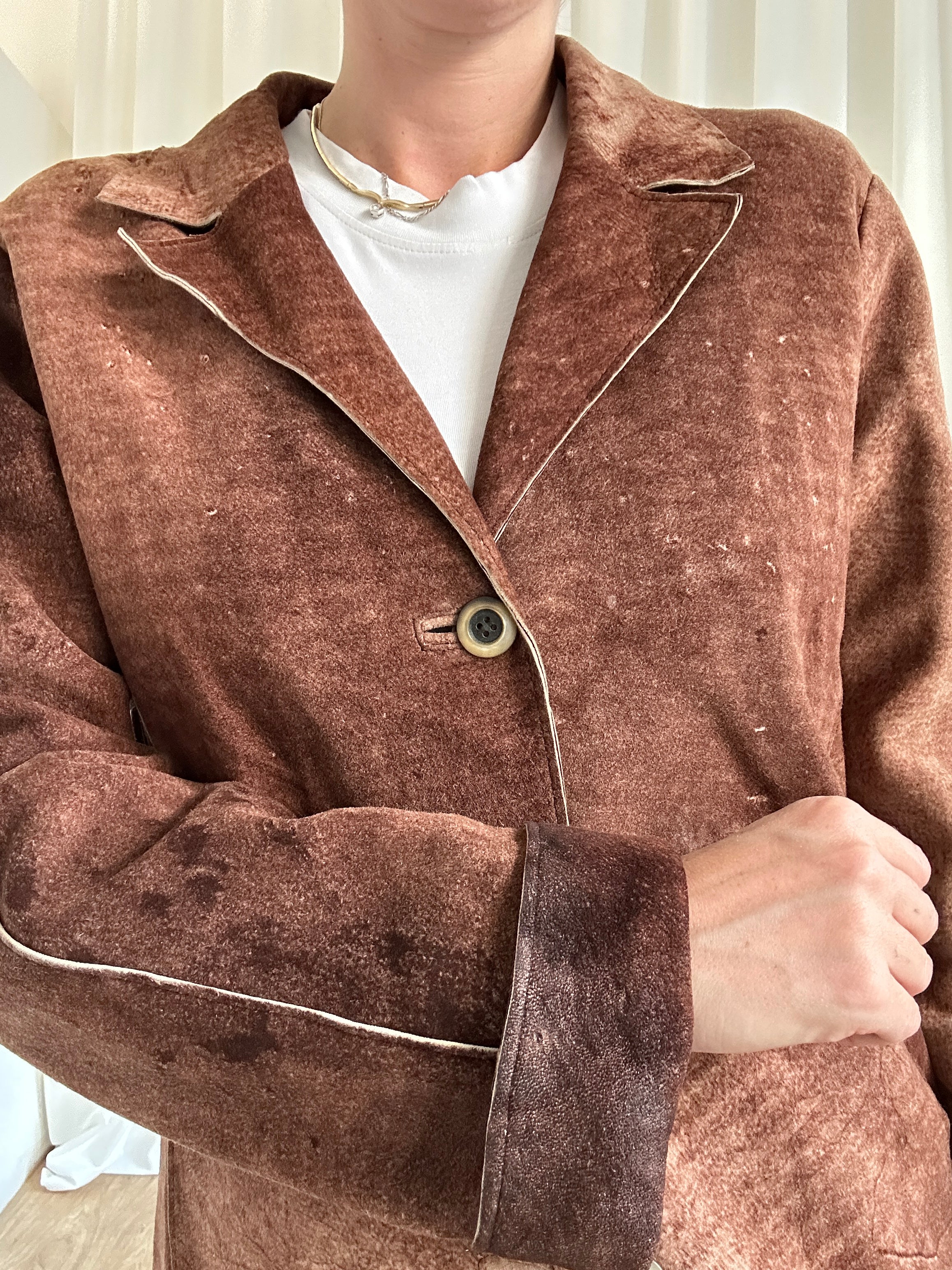 Trenchone Leather Jacket