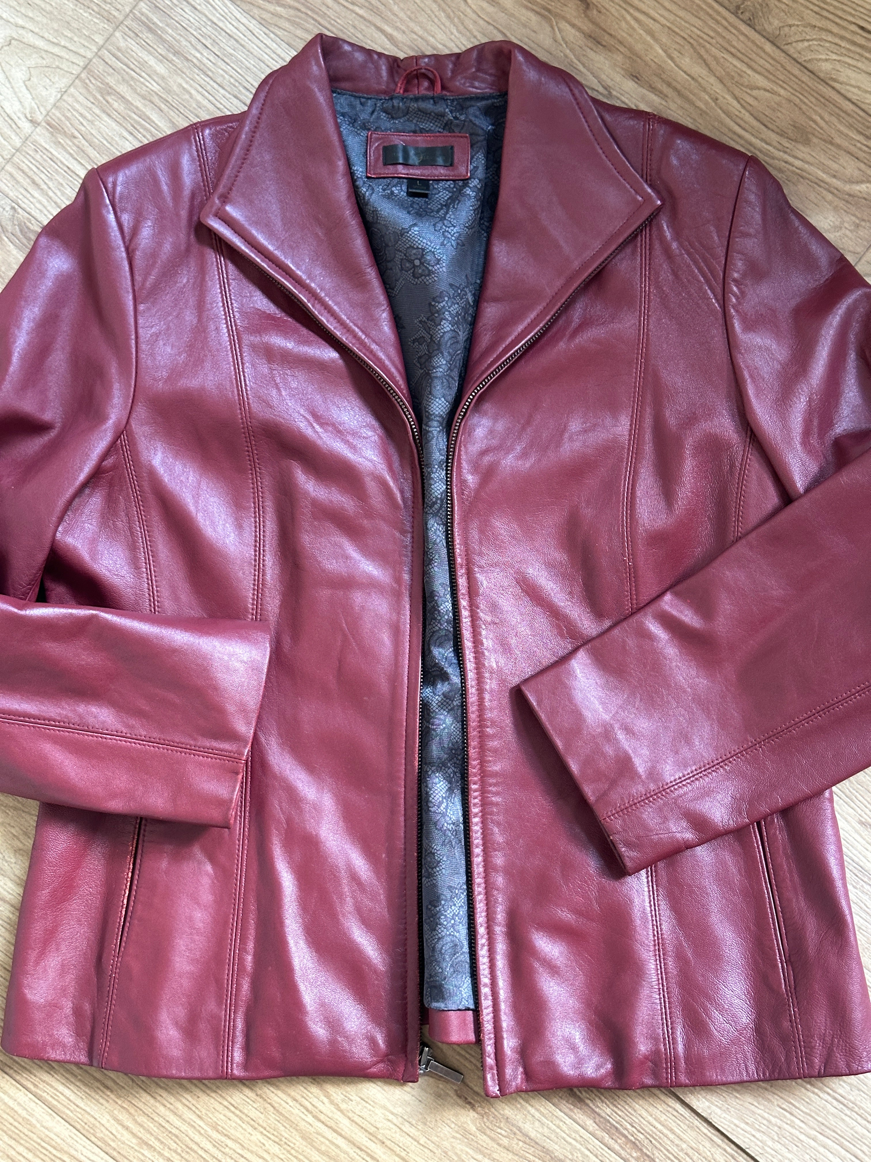 Lipstick Leather Jacket