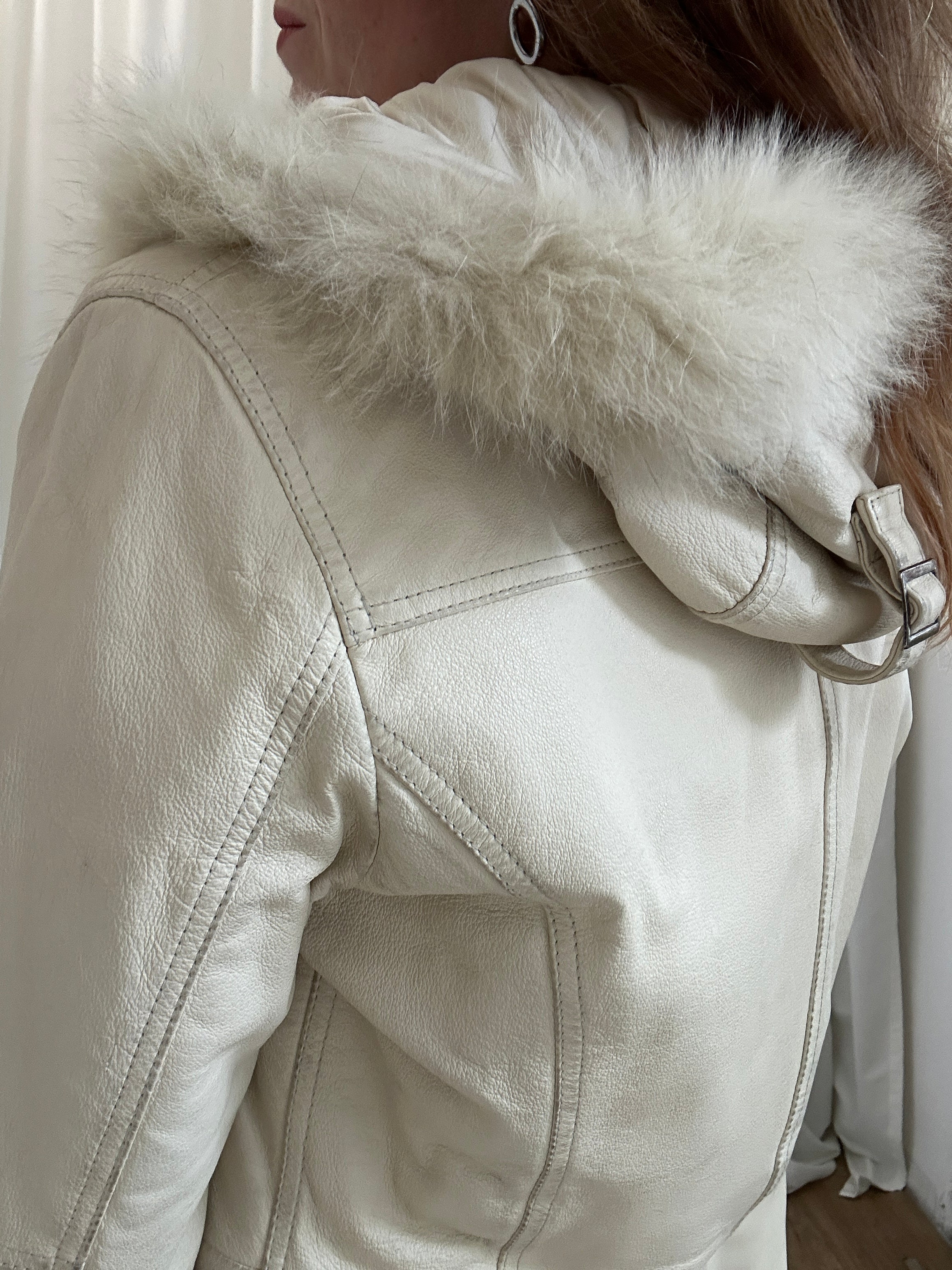 Milk Leather Jacket