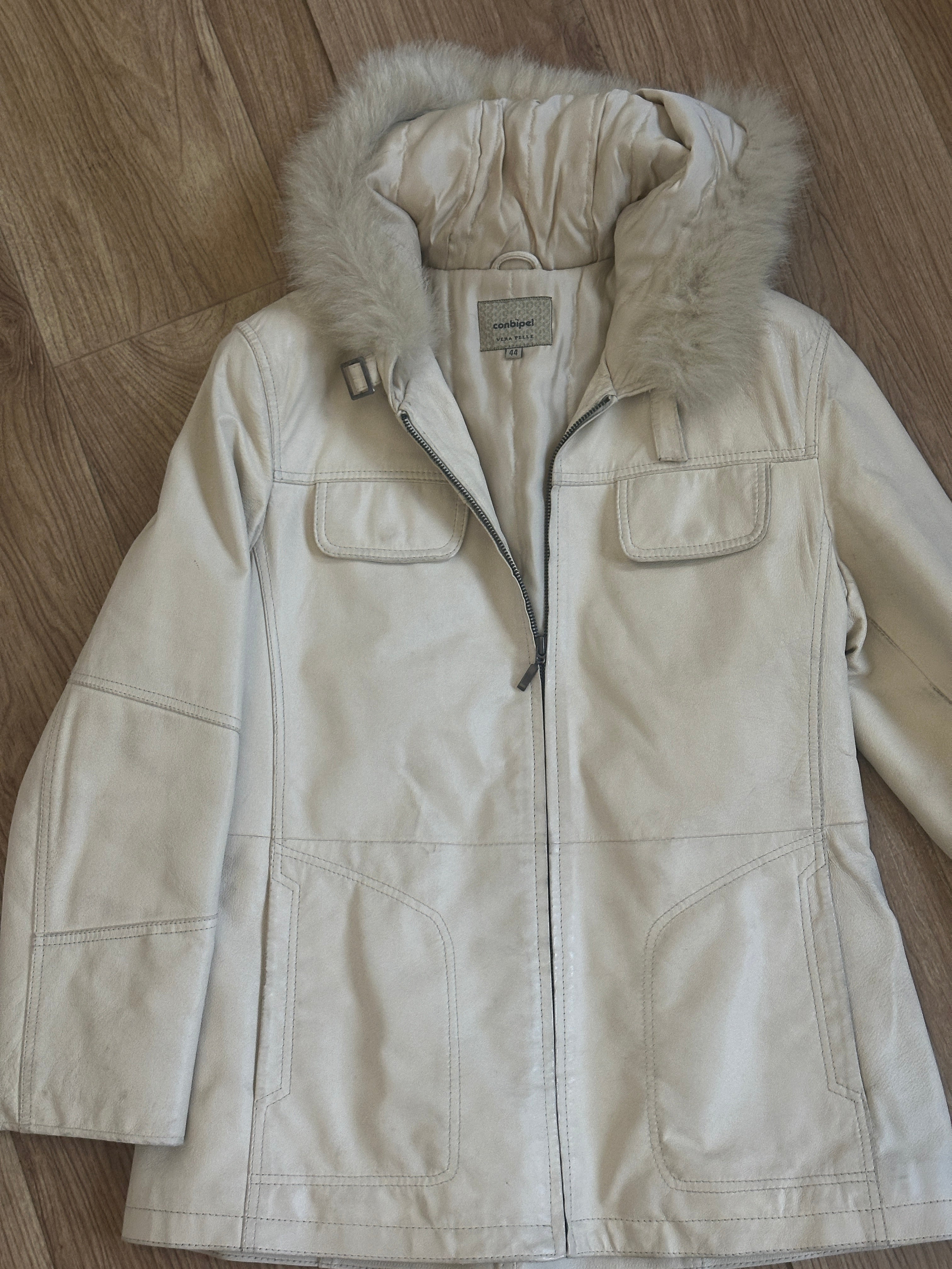 Milk Leather Jacket