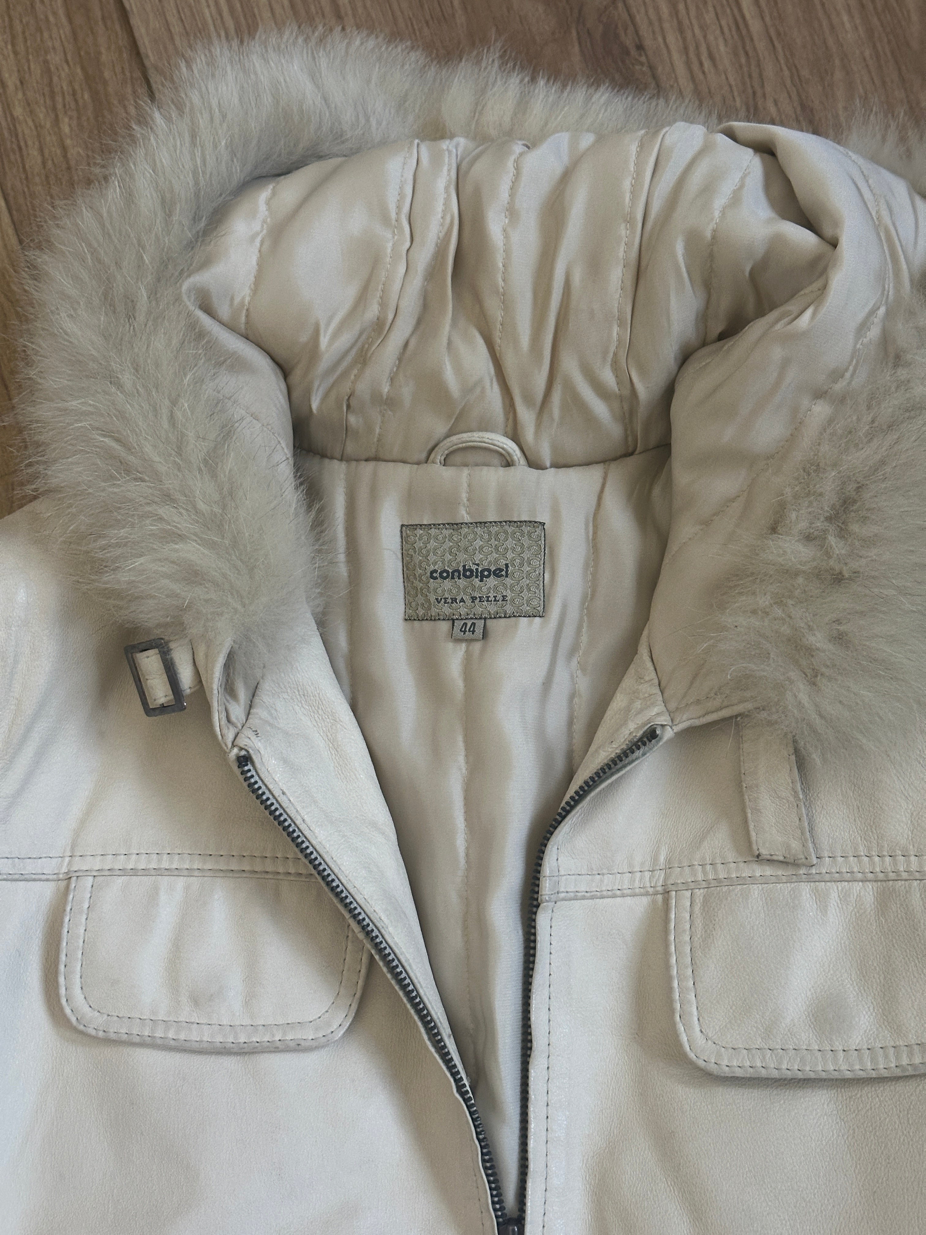 Milk Leather Jacket